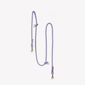 Hands-Free Braided Dog Leash in Lavender