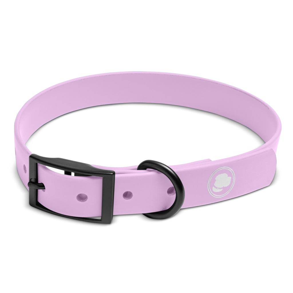Blush Pink Weather and Odor Resistant Dog Collar