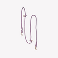 Hands-Free Braided Dog Leash in Lilac