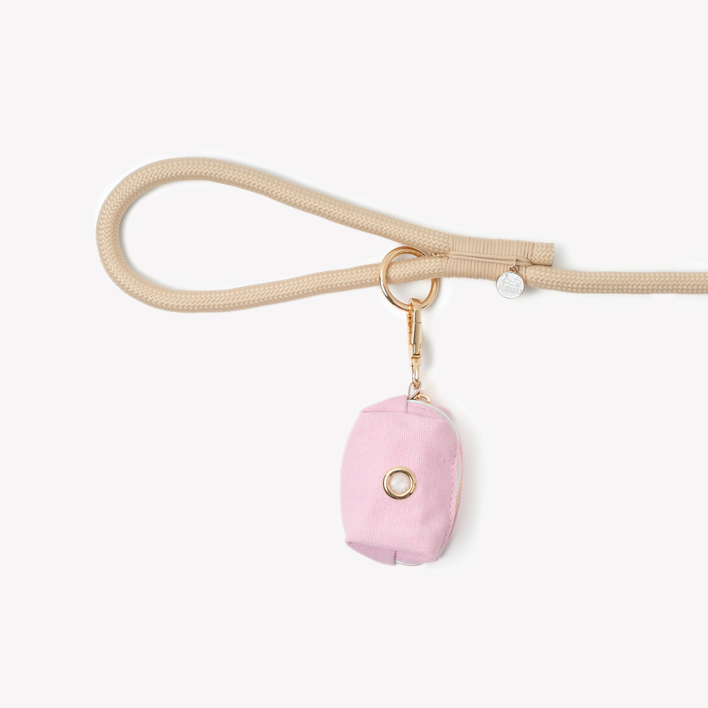 Poop Bag Holder in Pink