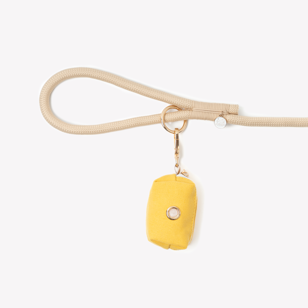 Poop Bag Holder in Yellow