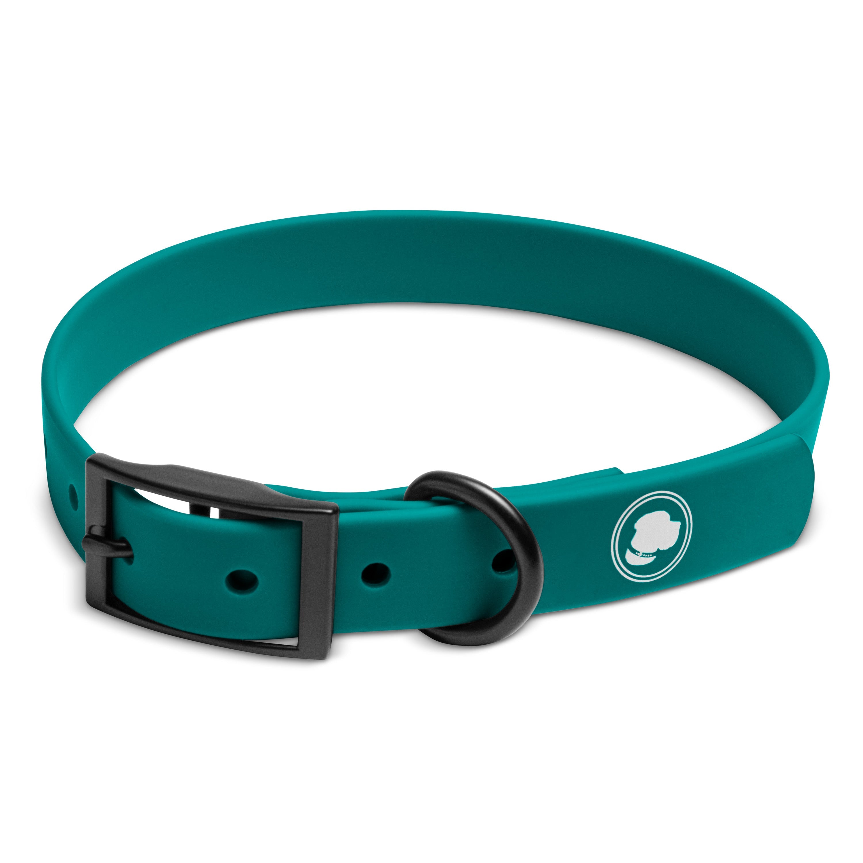 Forest Green Weather and Odor Resistant Dog Collar
