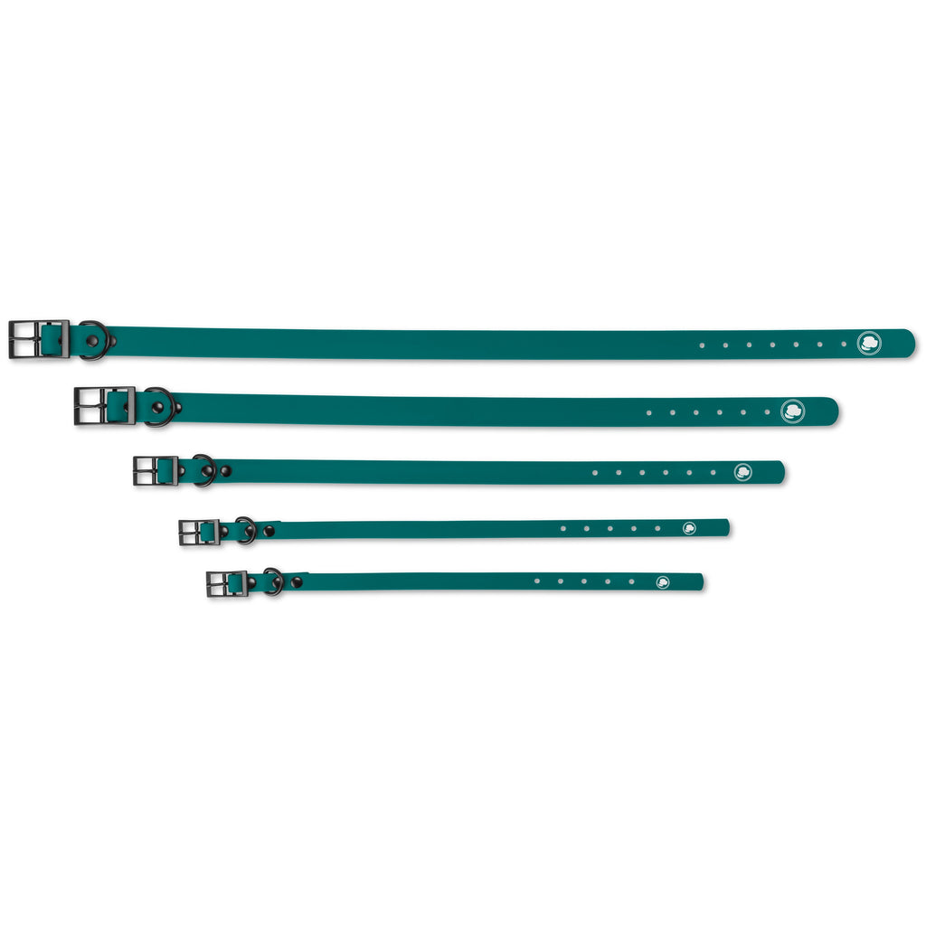 Forest Green Weather and Odor Resistant Dog Collar