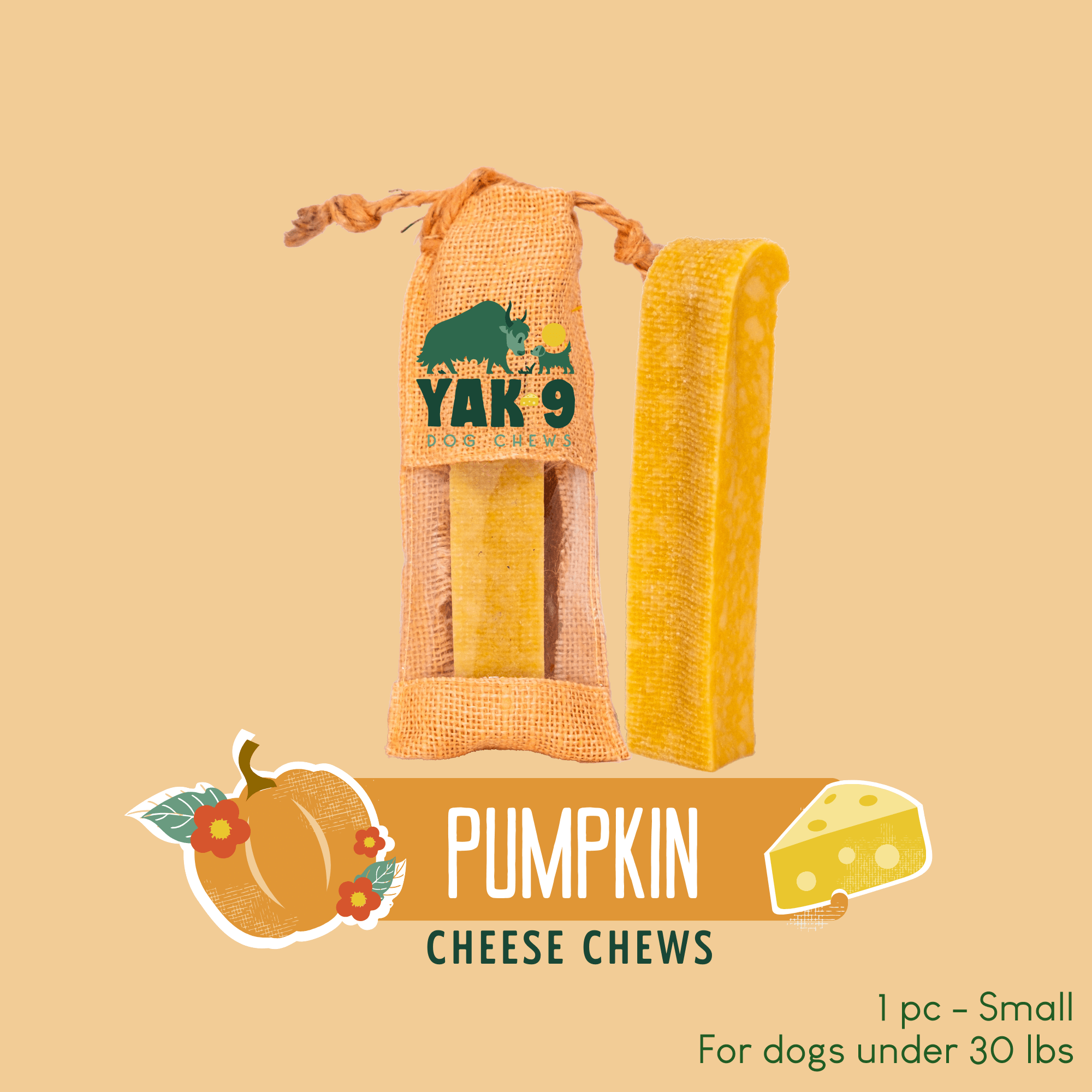 Yak9 Chews - Pumpkin