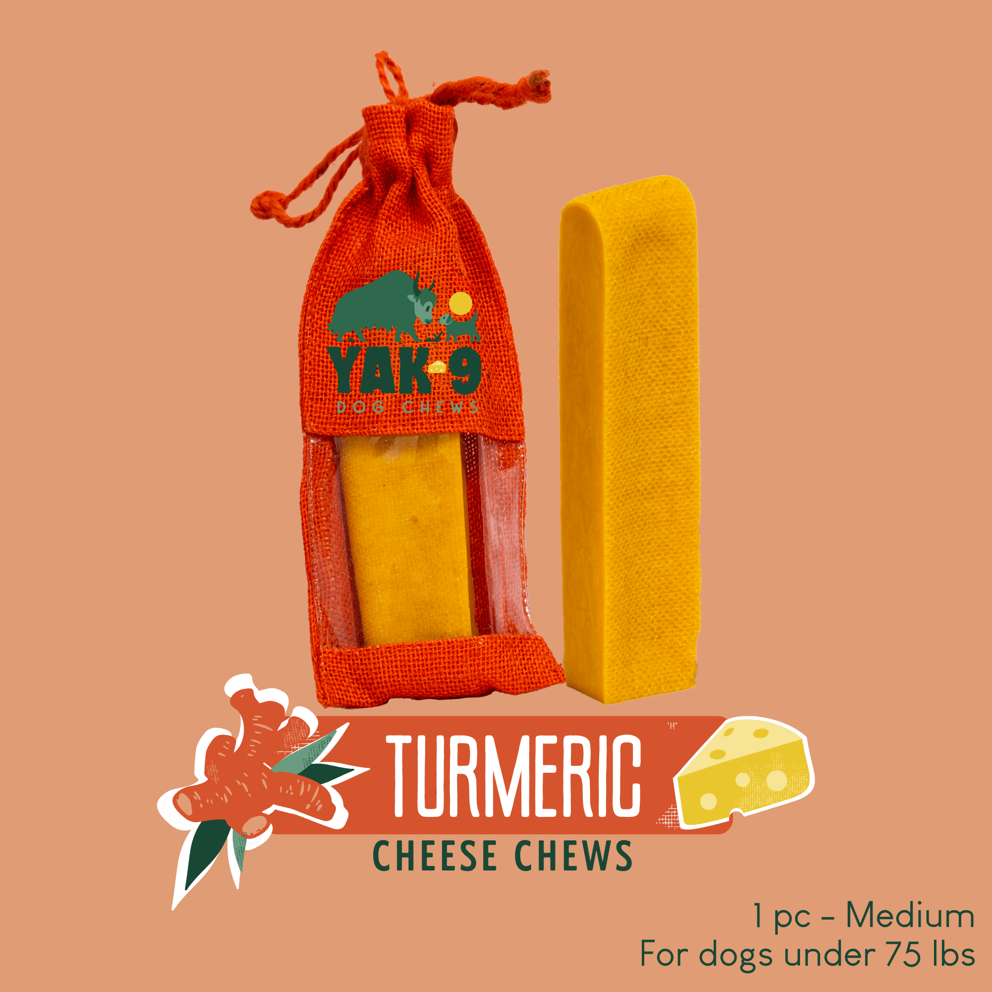 Yak9 Chews - Turmeric