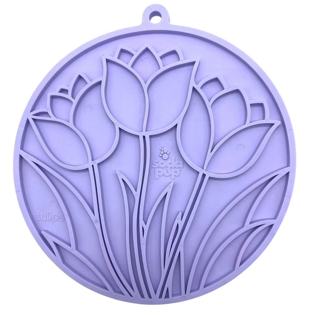 SodaPup Tulip Design Emat – Pastel Purple
