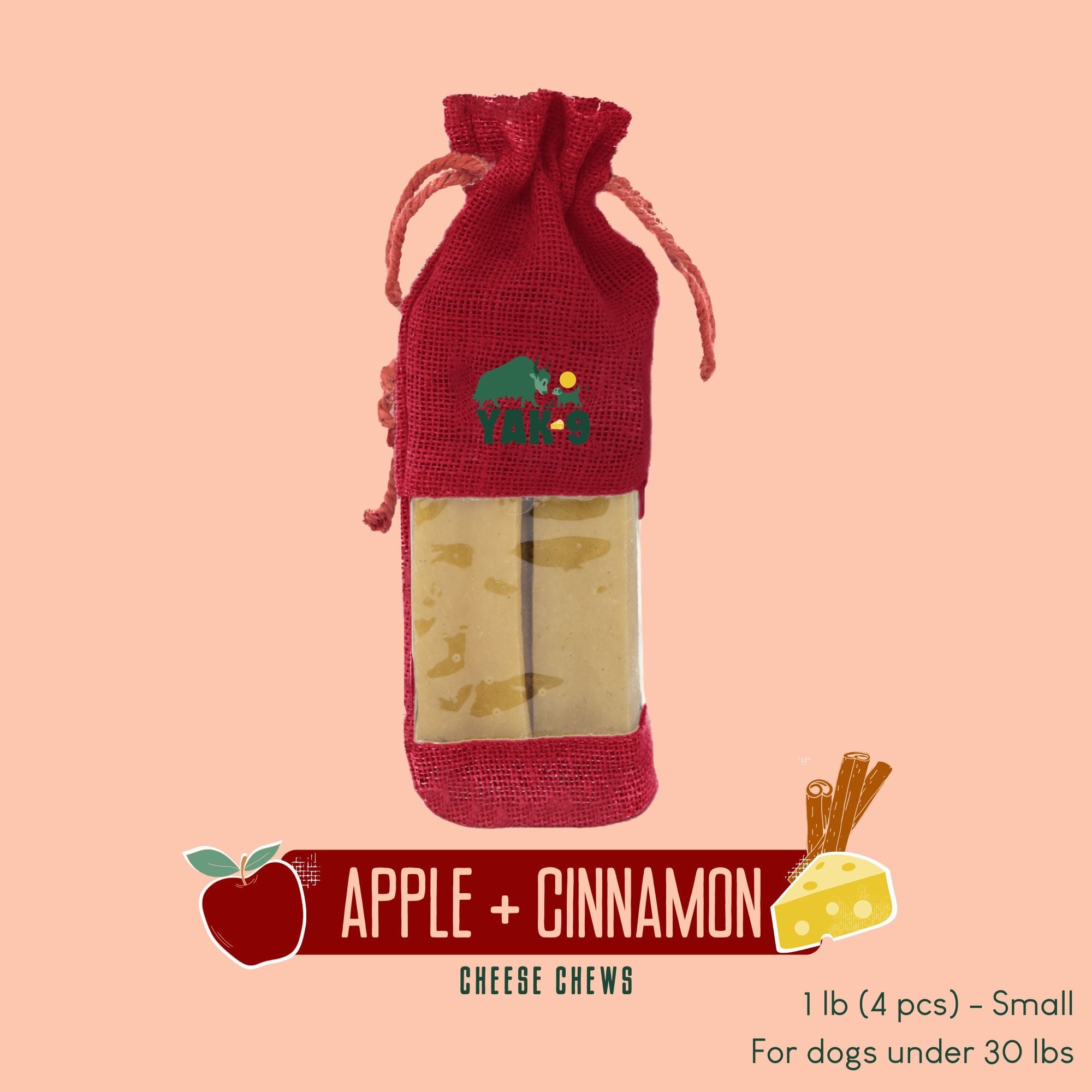 Yak9 Chews - Apple Cinnamon