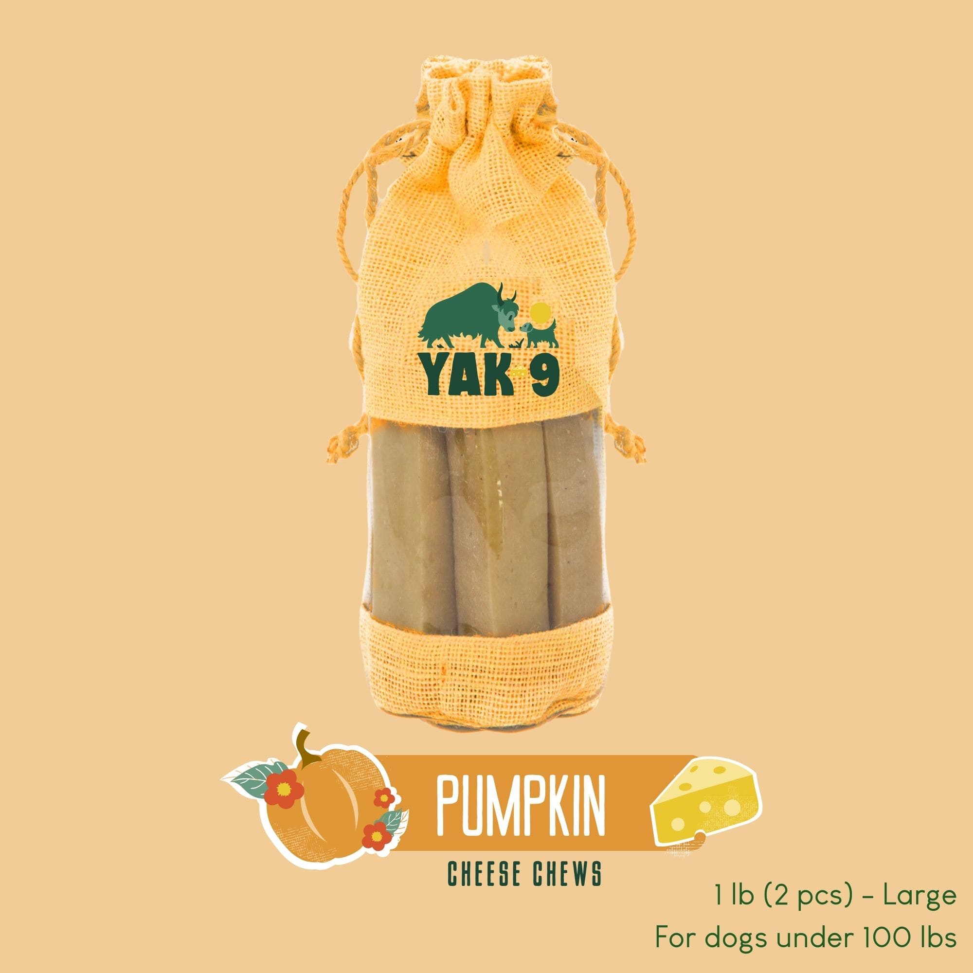 Yak9 Chews - Pumpkin