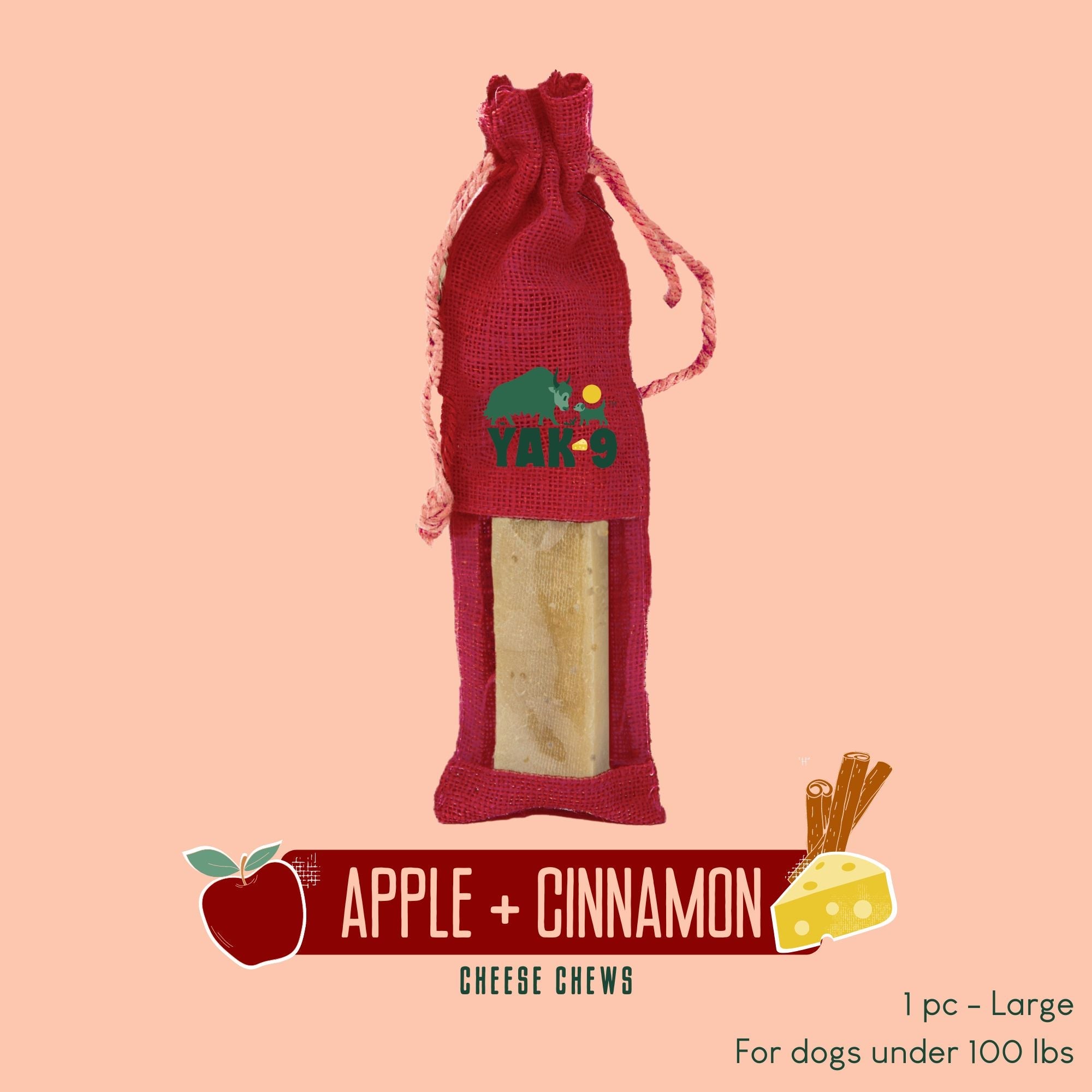 Yak9 Chews - Apple Cinnamon
