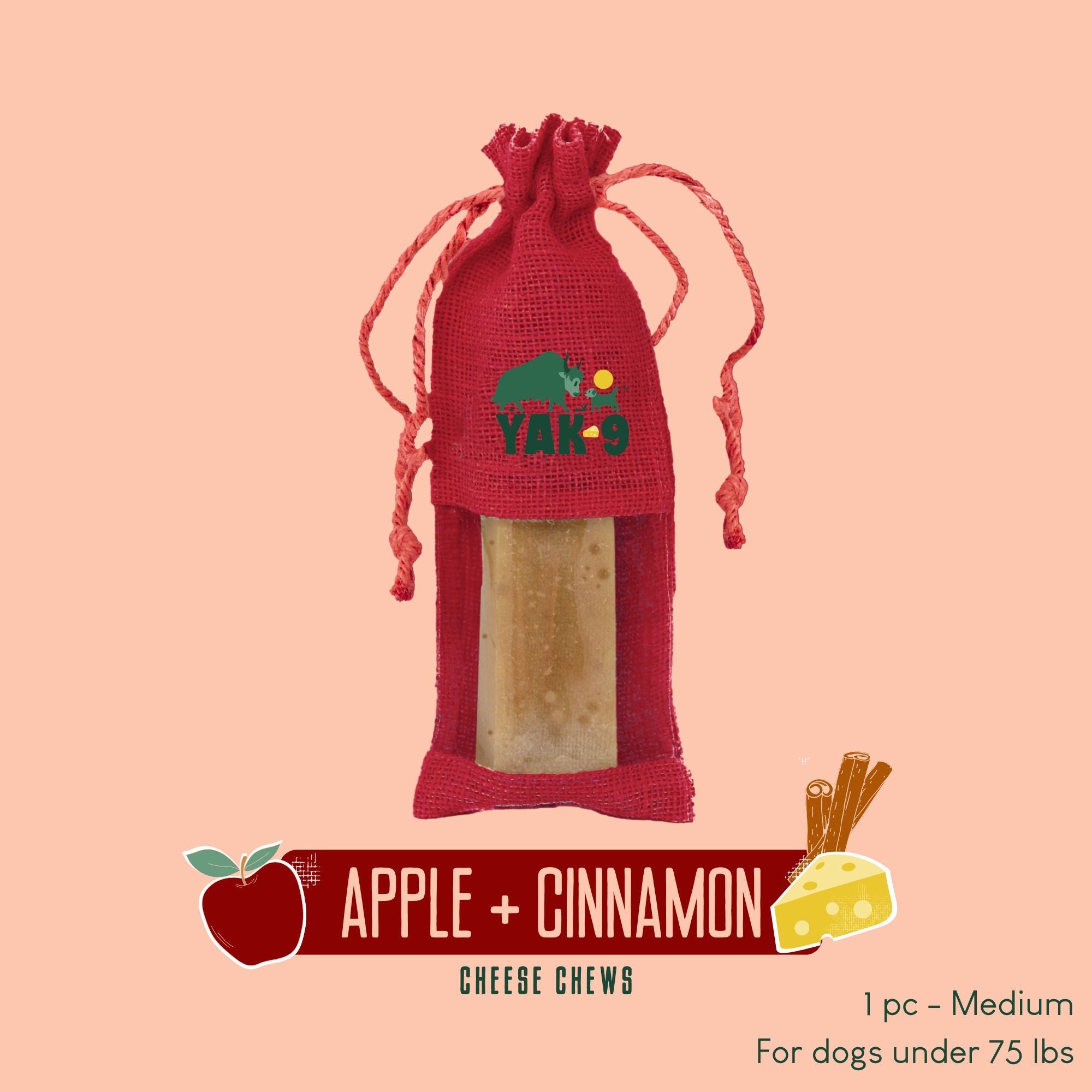 Yak9 Chews - Apple Cinnamon