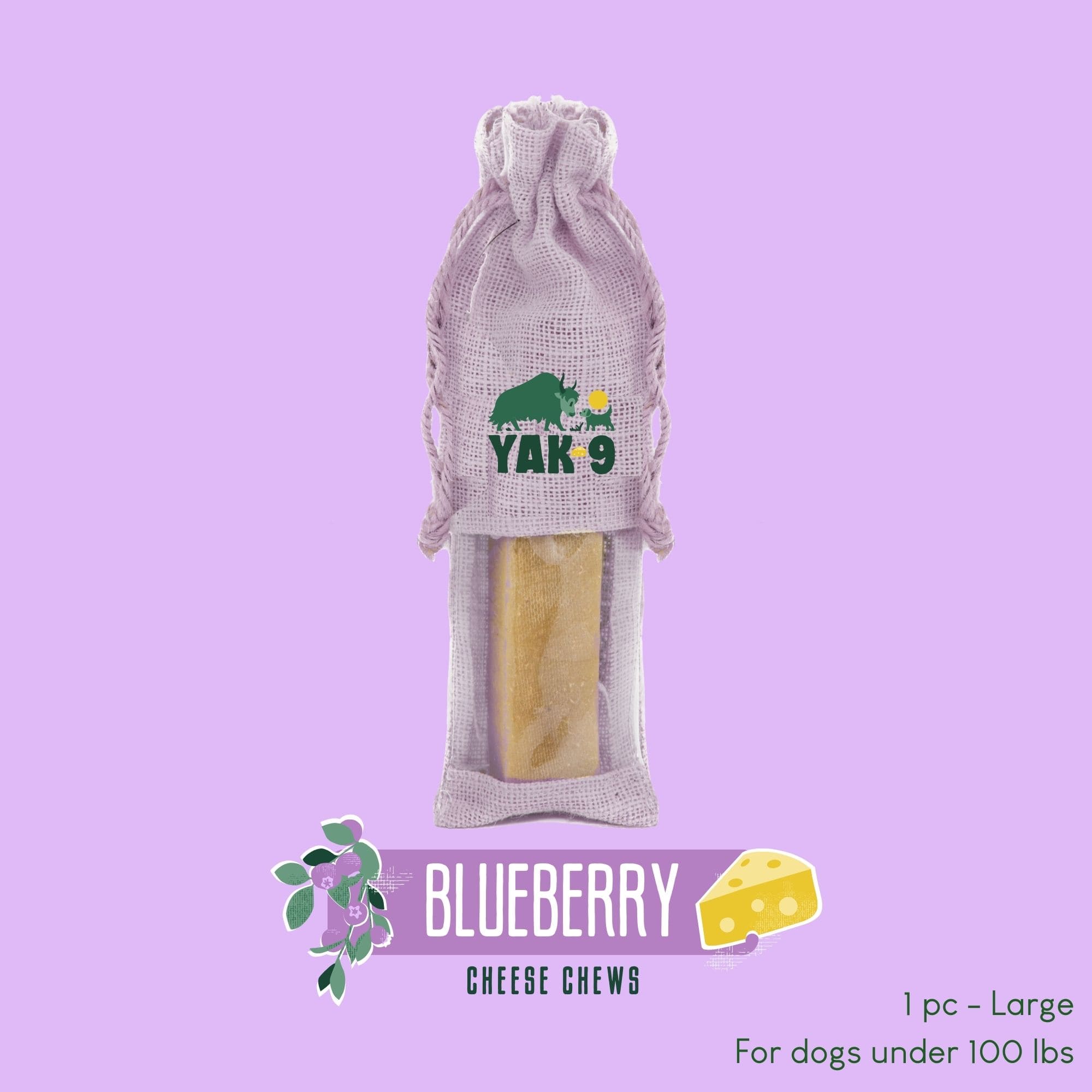 Yak9 Chews - Blueberry