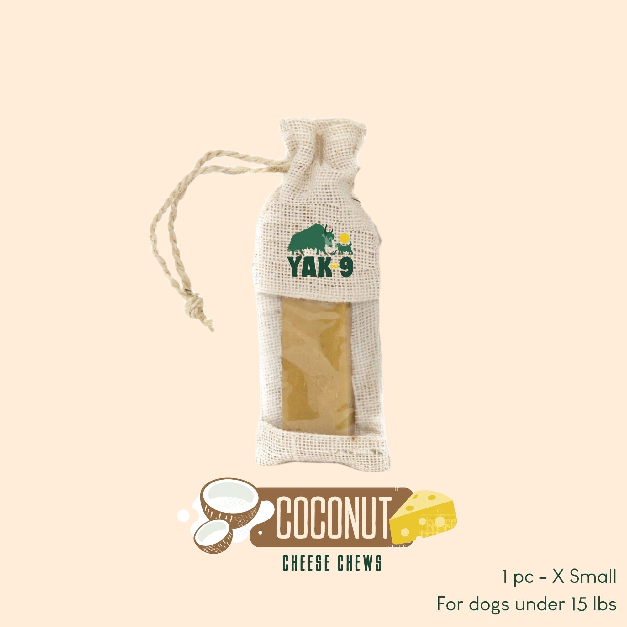 Yak9 Chews - Coconut Cheese