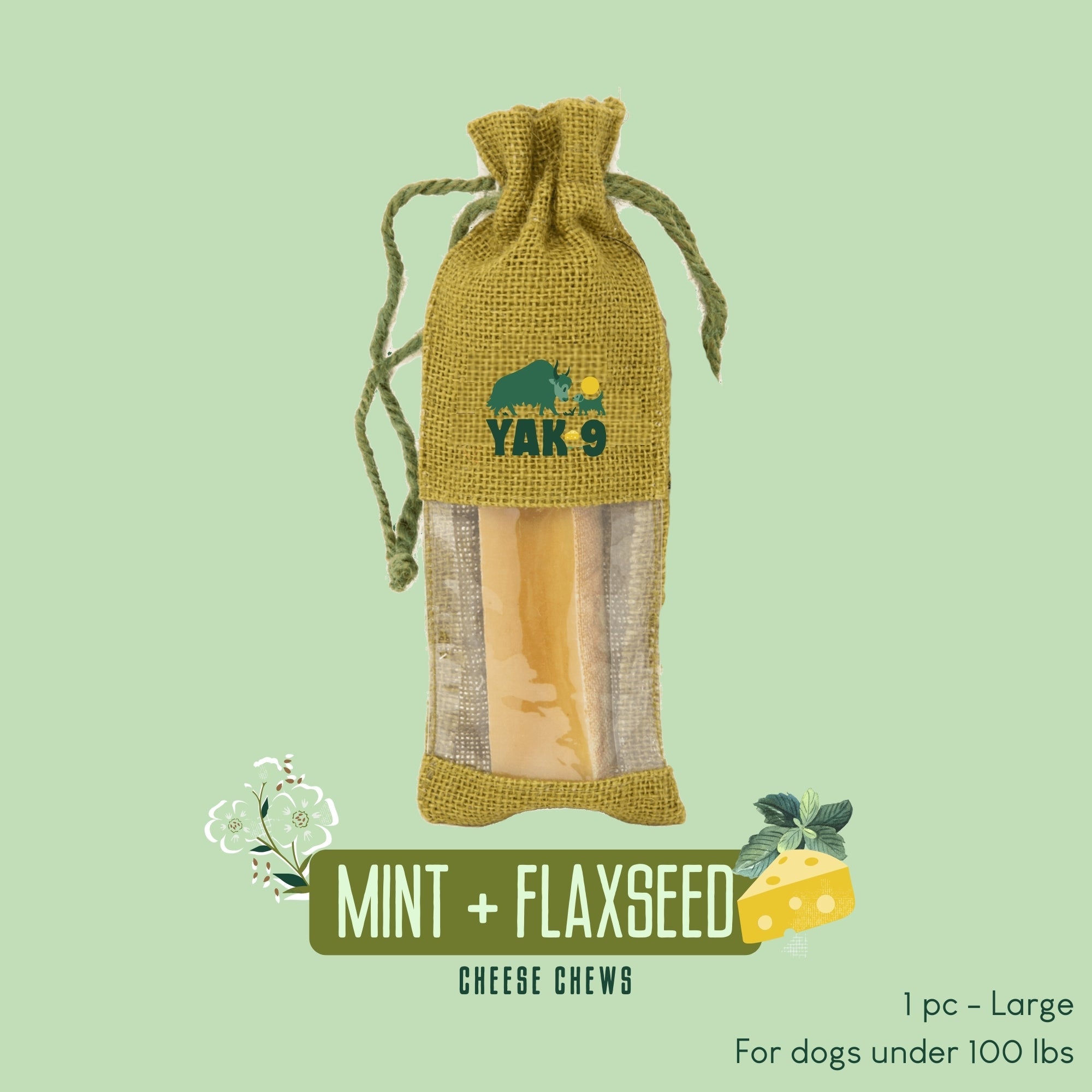 Yak9 Chews - Flaxseed & Mint
