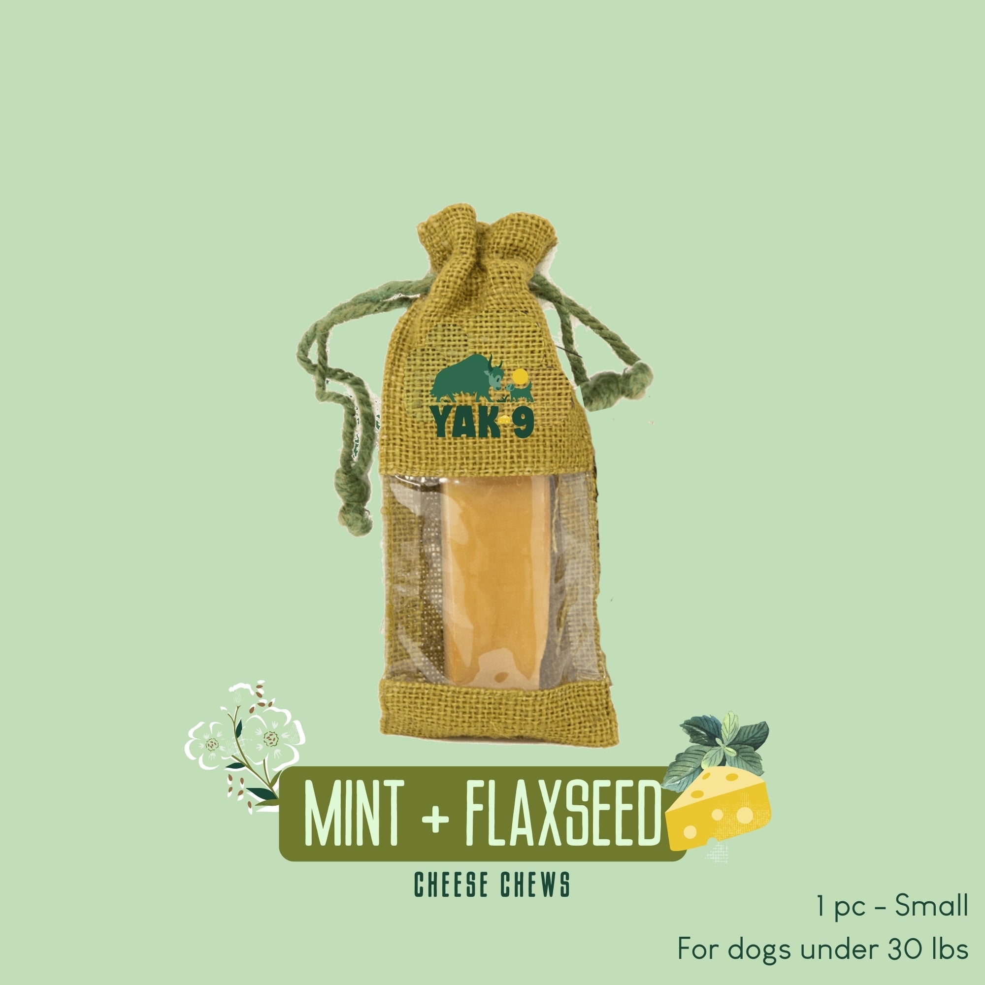 Yak9 Chews - Flaxseed & Mint