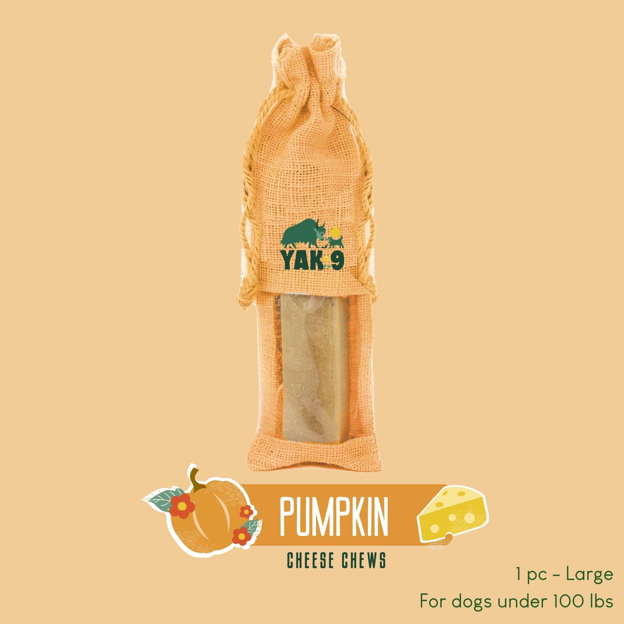 Yak9 Chews - Pumpkin