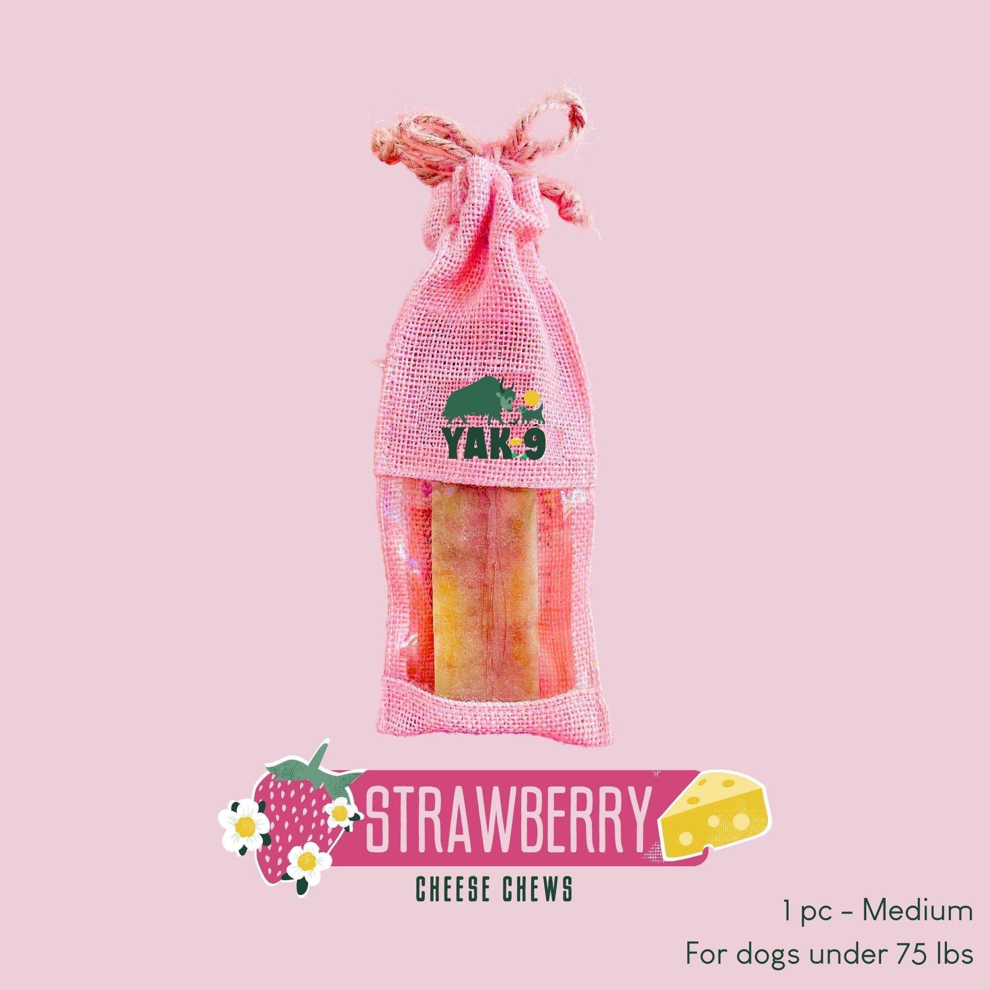 Yak9 Chews - Strawberry