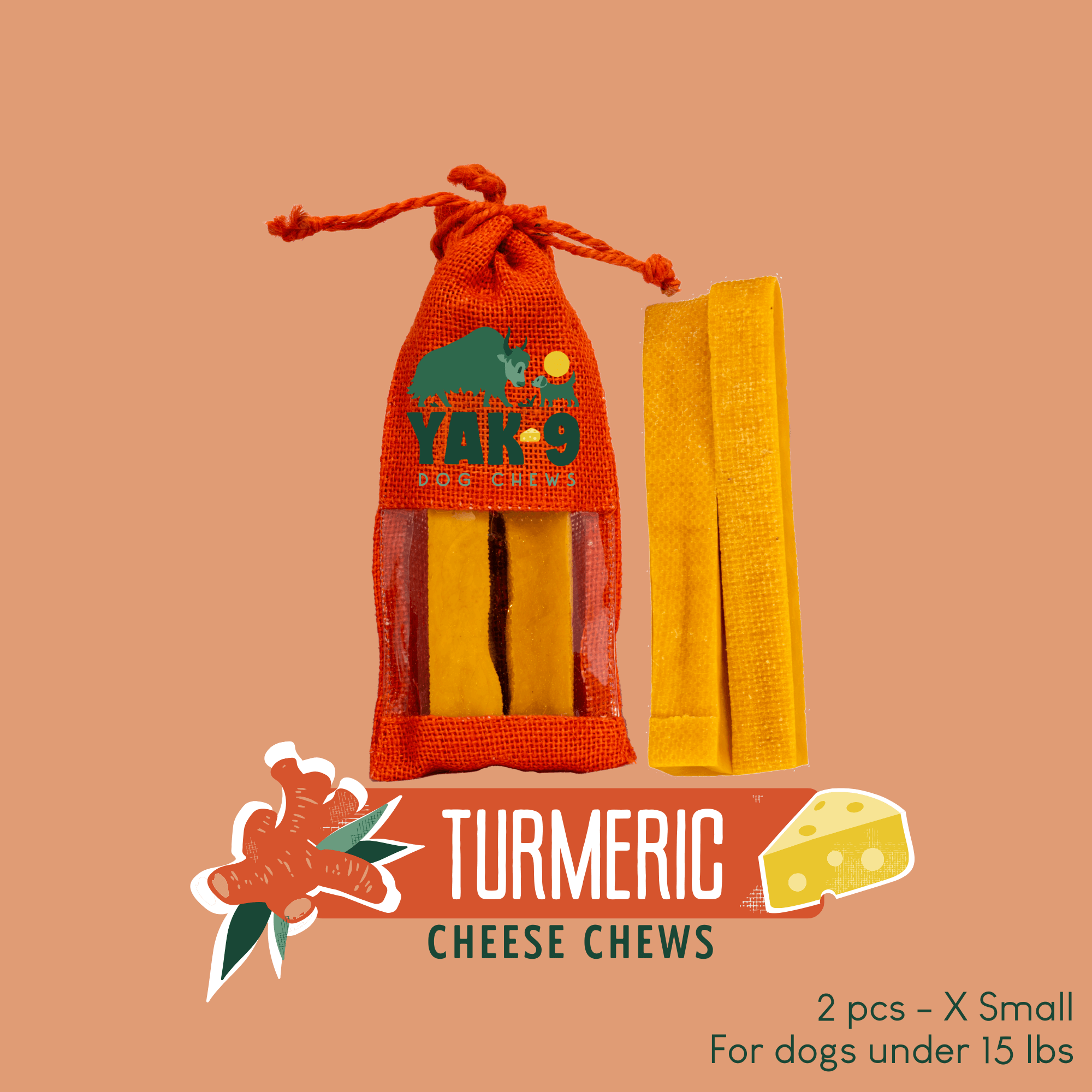 Yak9 Chews - Turmeric