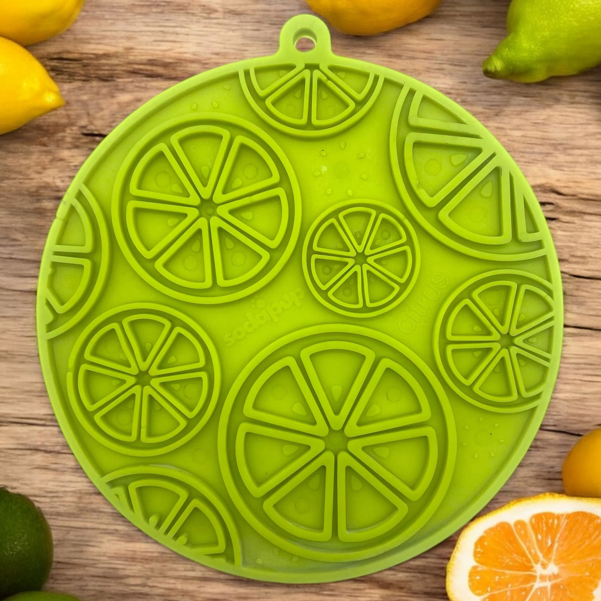 SodaPup Citrus Design Emat – Green