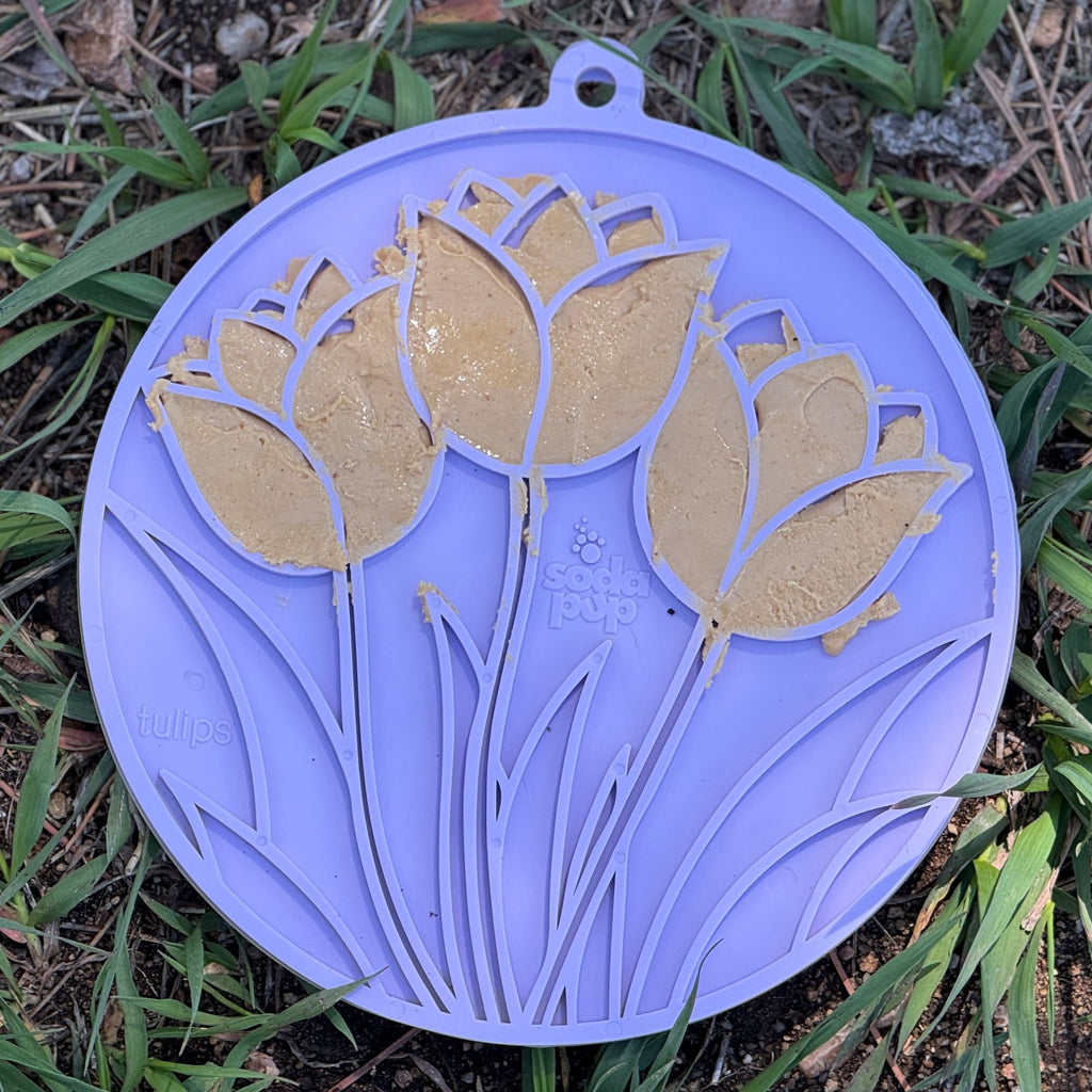 SodaPup Tulip Design Emat – Pastel Purple