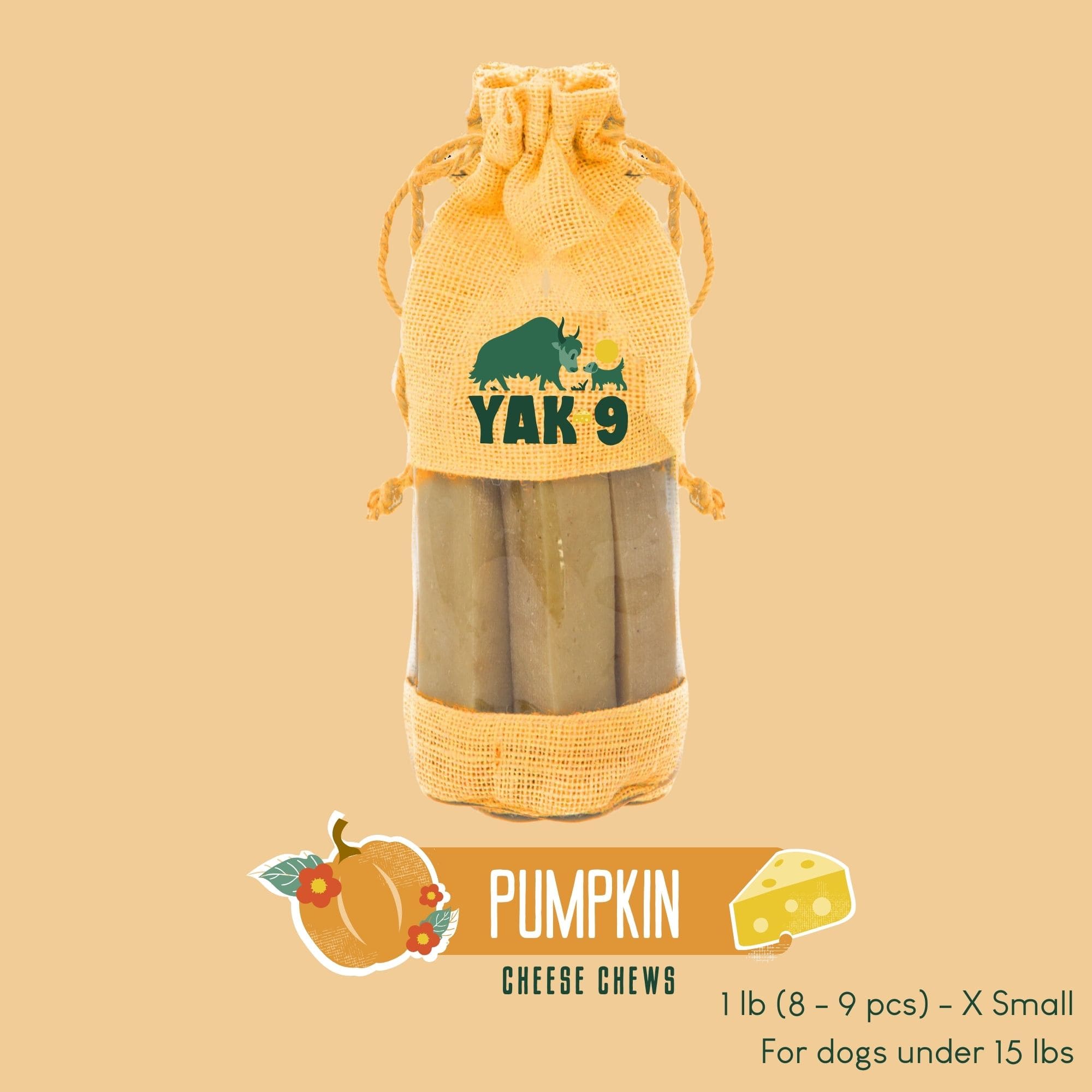 Yak9 Chews - Pumpkin