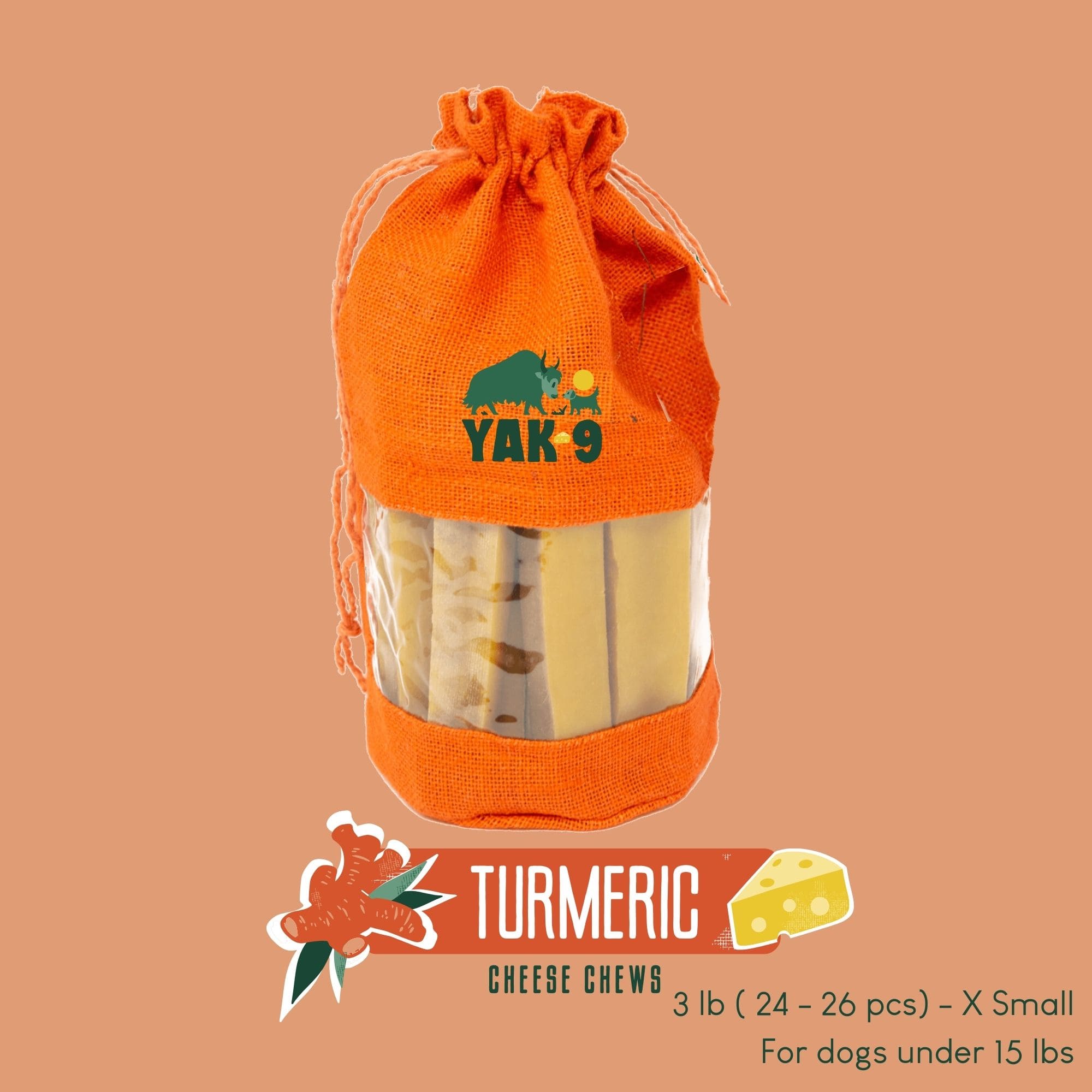Yak9 Chews - Turmeric