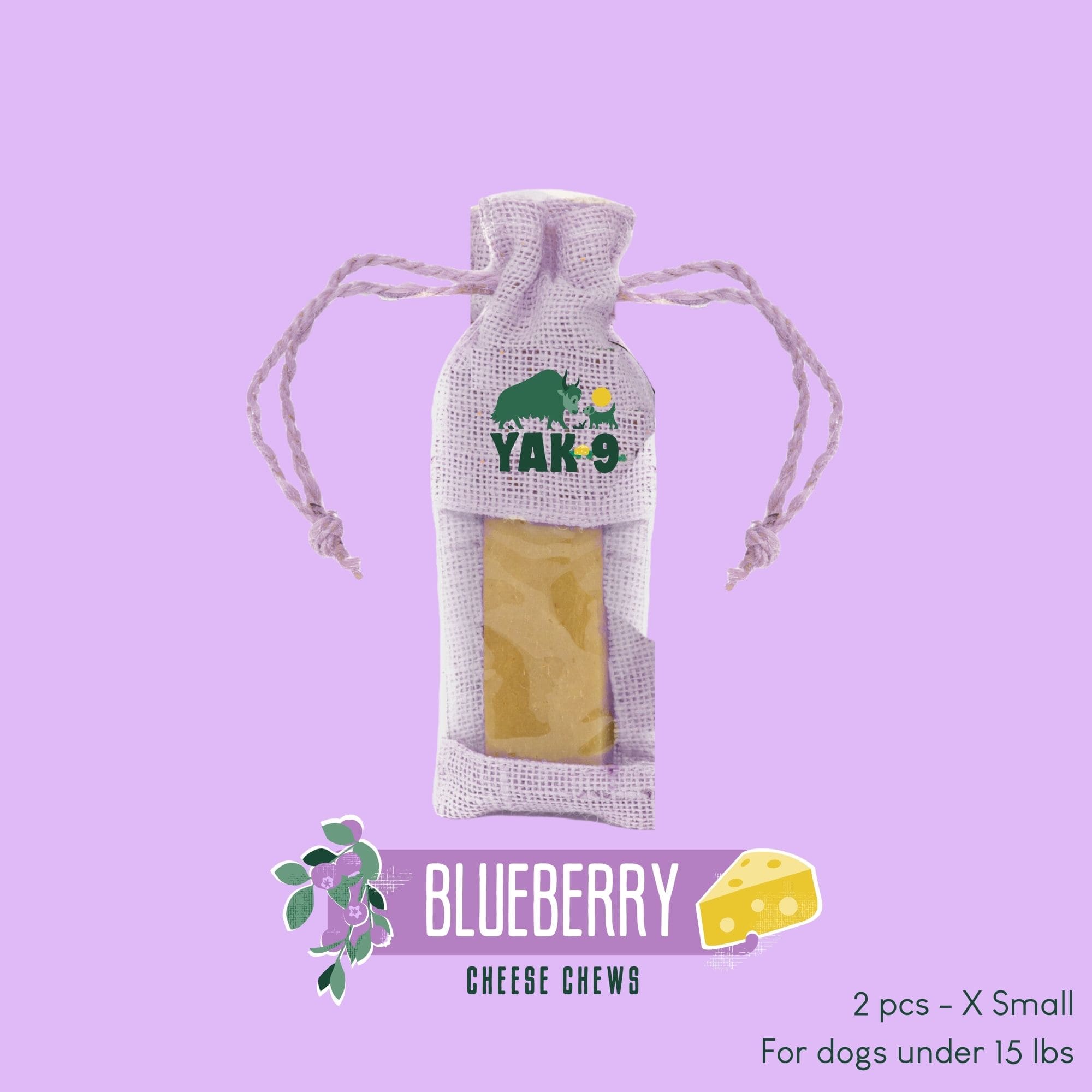 Yak9 Chews - Blueberry