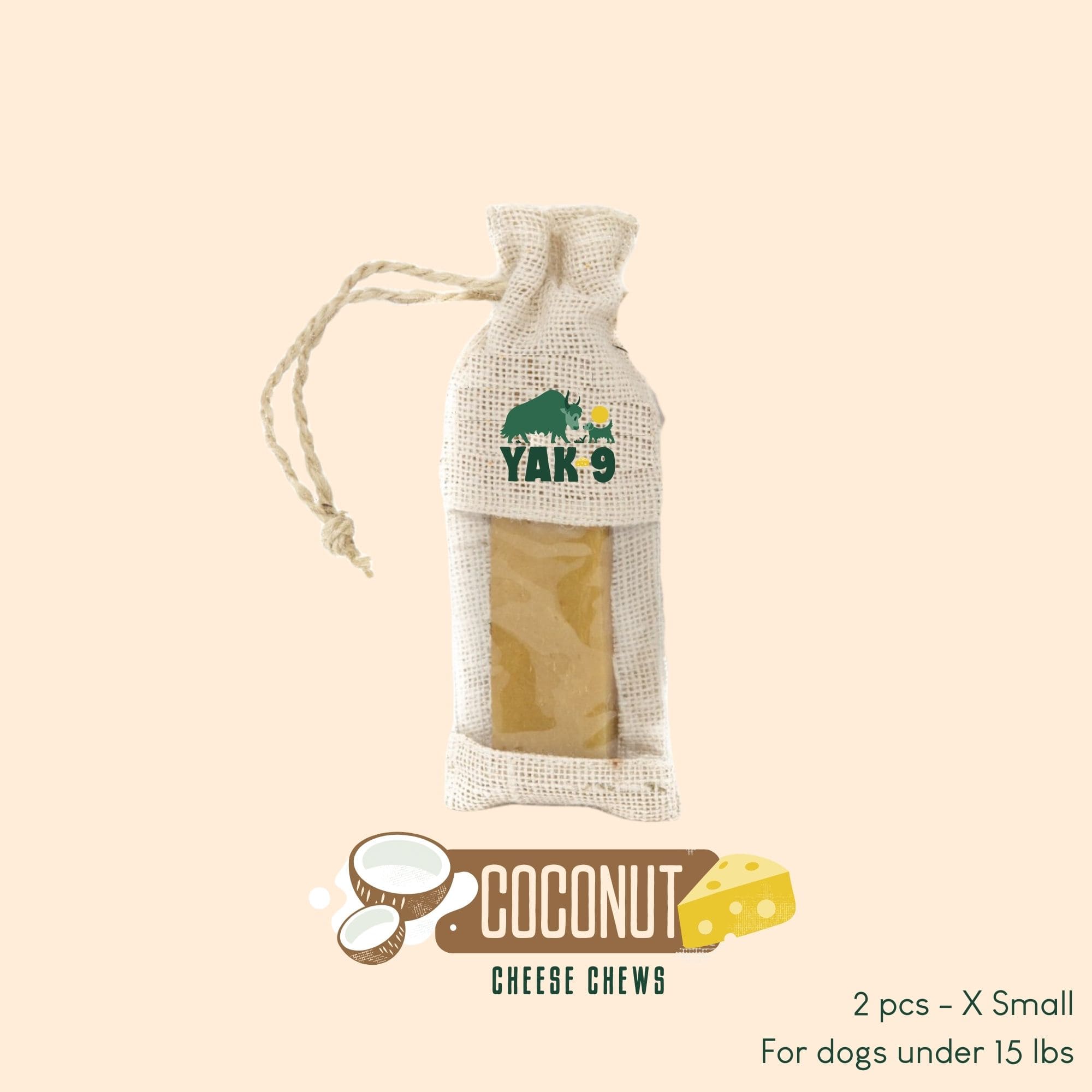 Yak9 Chews - Coconut Cheese