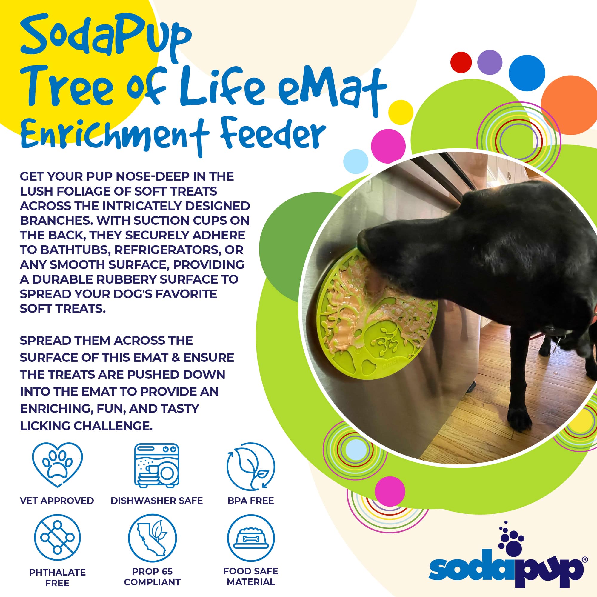 SodaPup Tree of Life Emat – Green