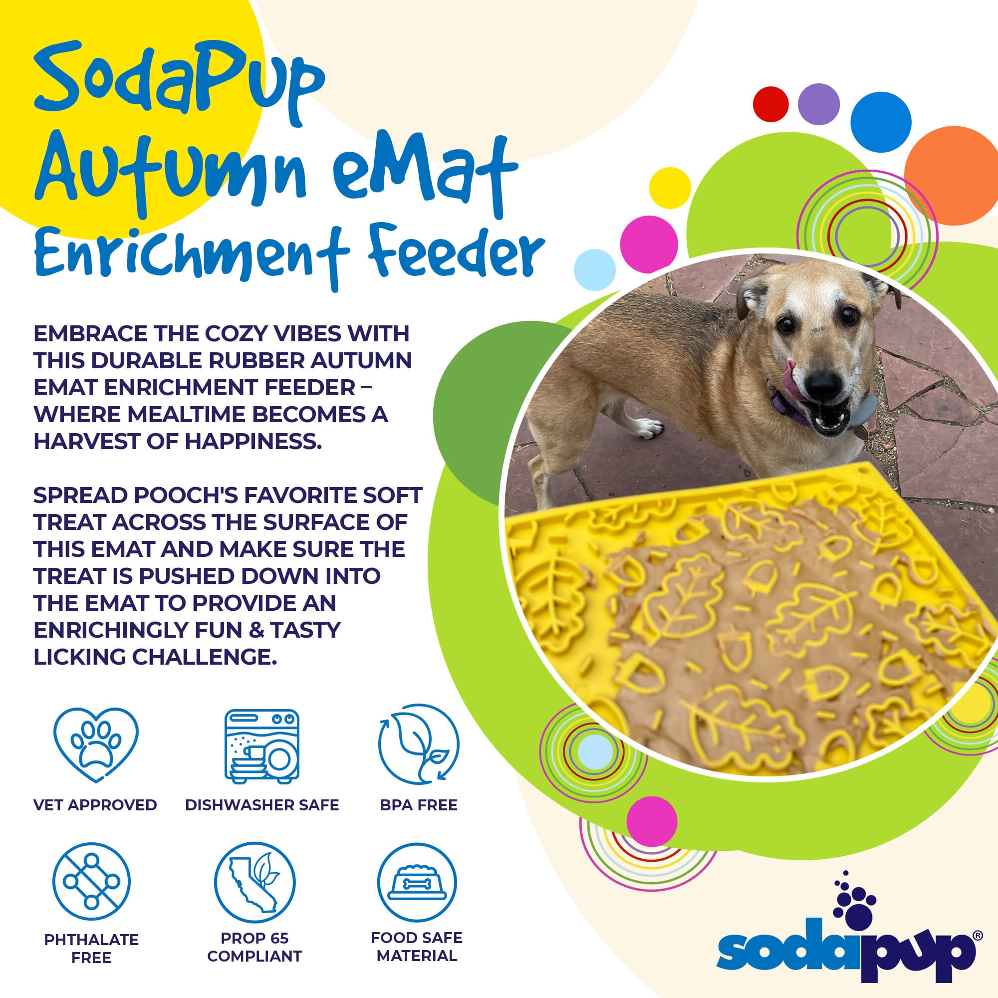 SodaPup Autumn Emat – Yellow