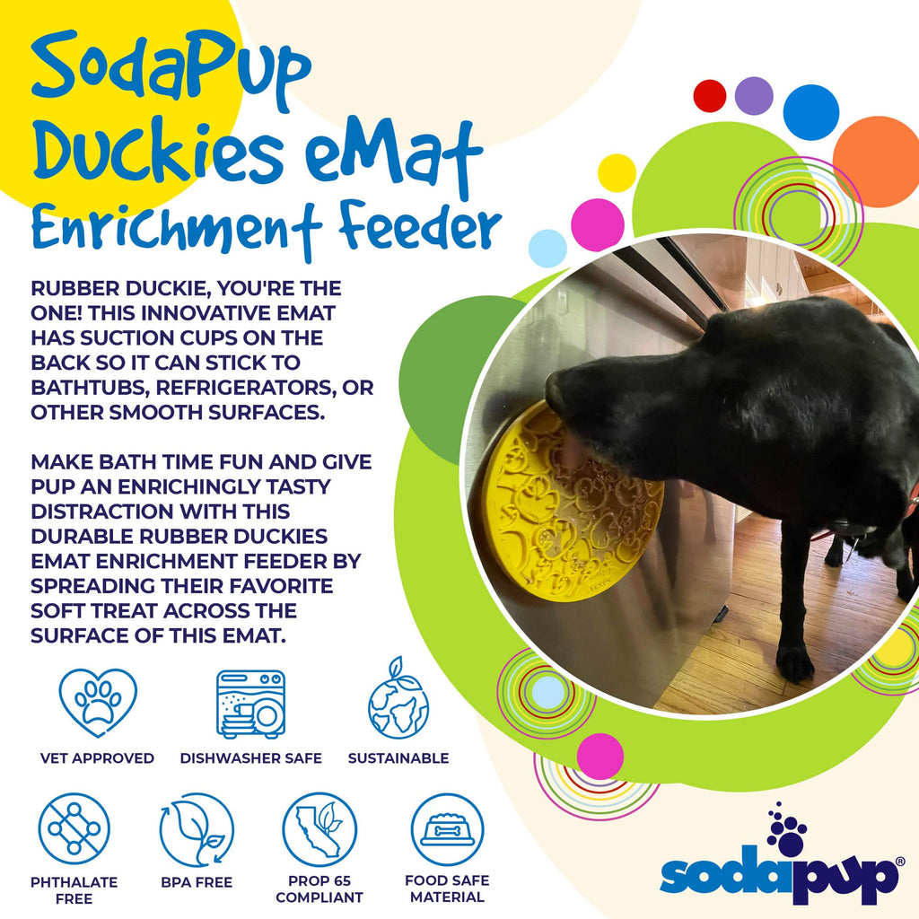 SodaPup Duckies Emat – Yellow