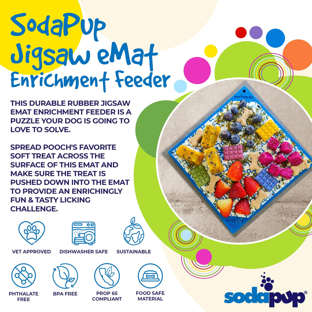 SodaPup Jigsaw Puzzle Emat – Multiple Colors