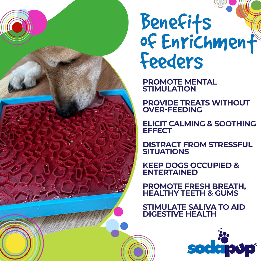 SodaPup Vino Dog Emat – Red