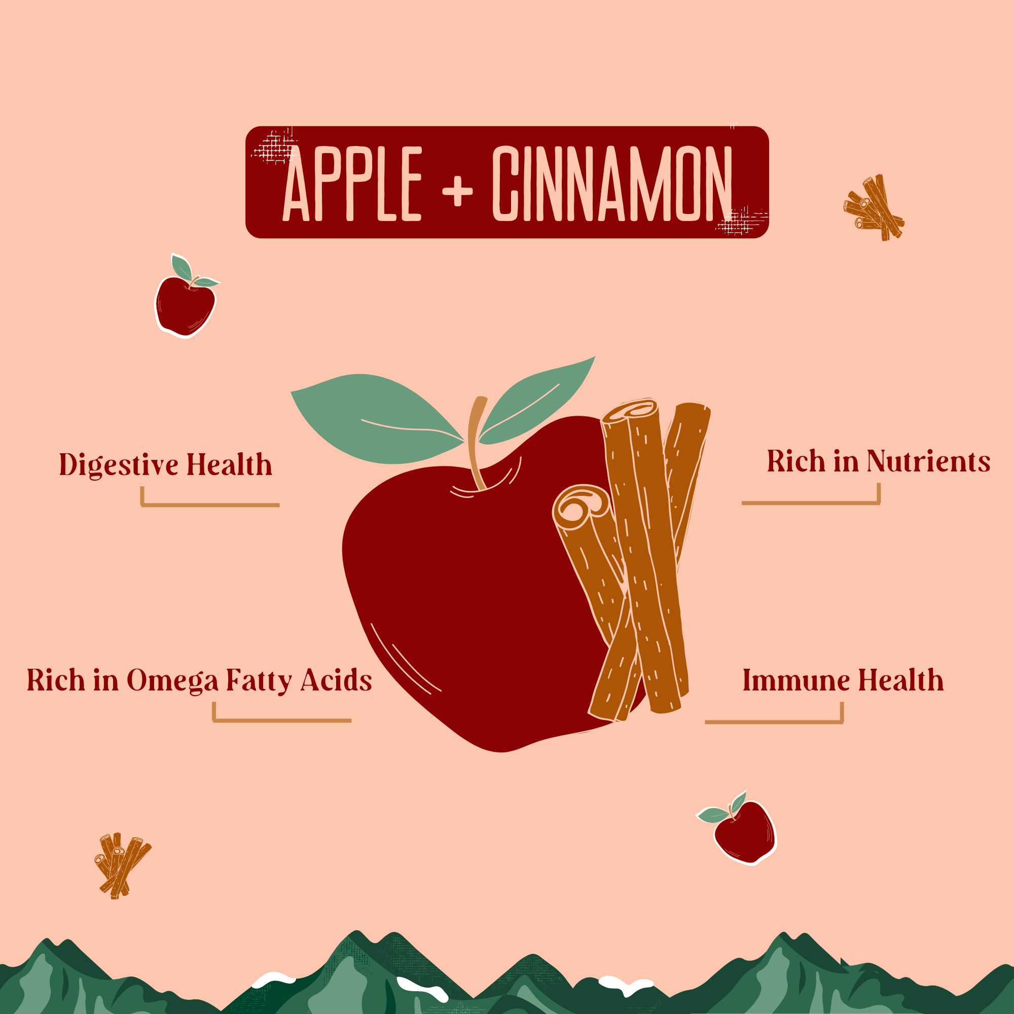 Yak9 Chews - Apple Cinnamon