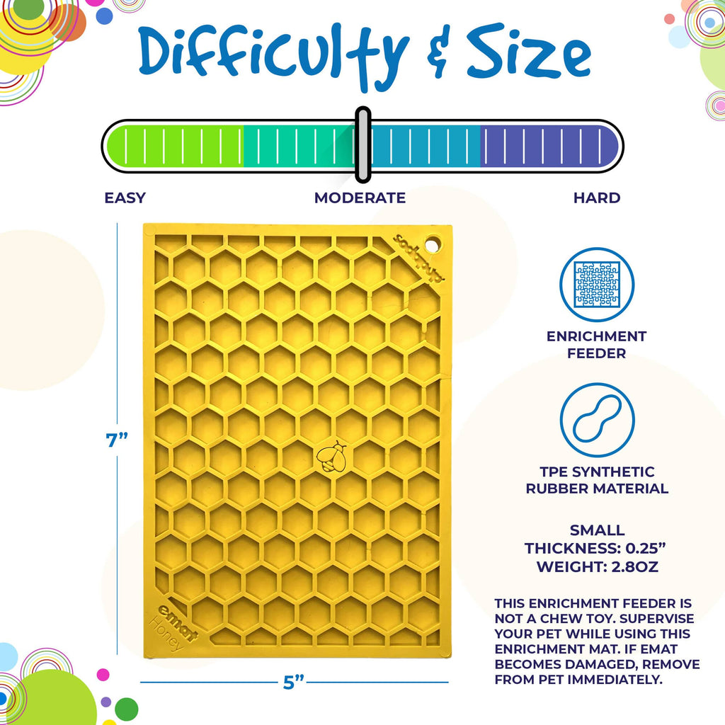 SodaPup Honeycomb Emat – Yellow