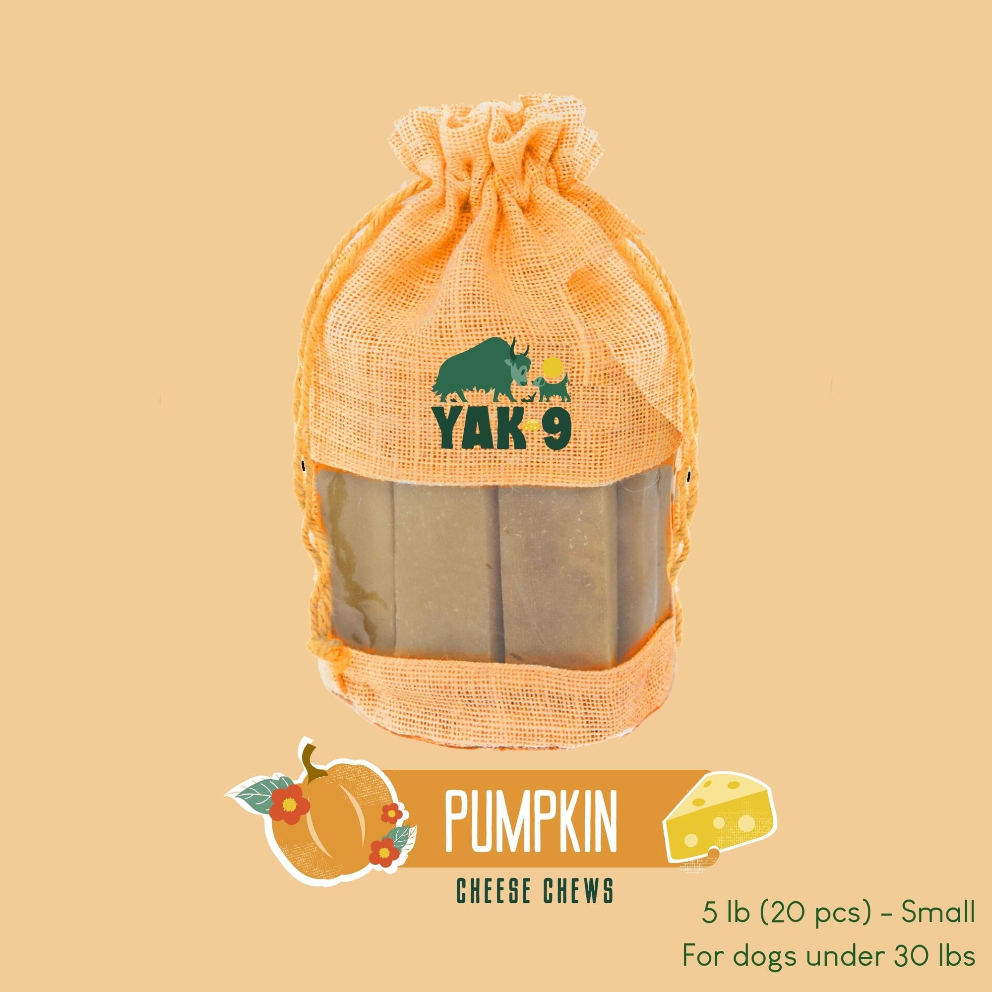 Yak9 Chews - Pumpkin
