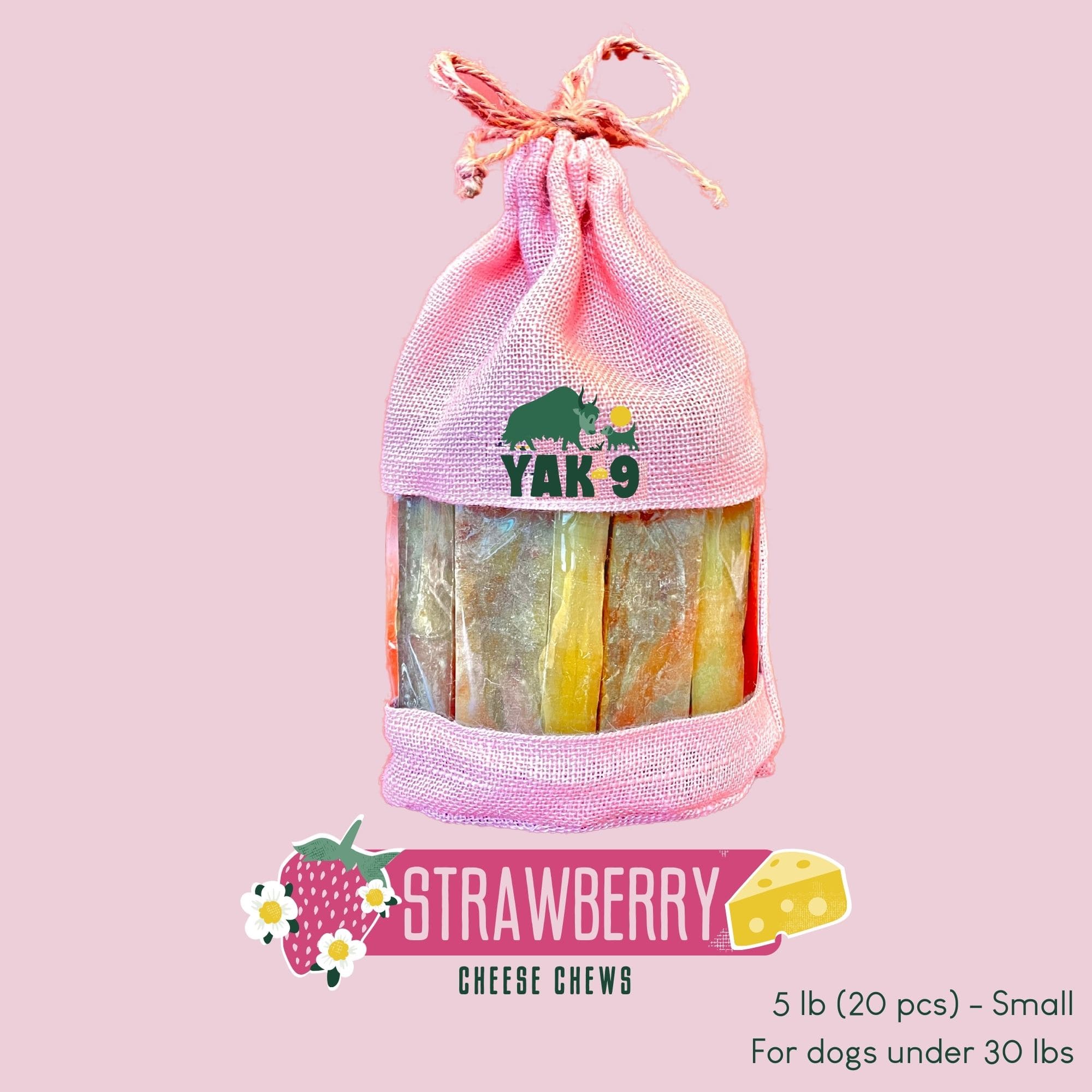 Yak9 Chews - Strawberry
