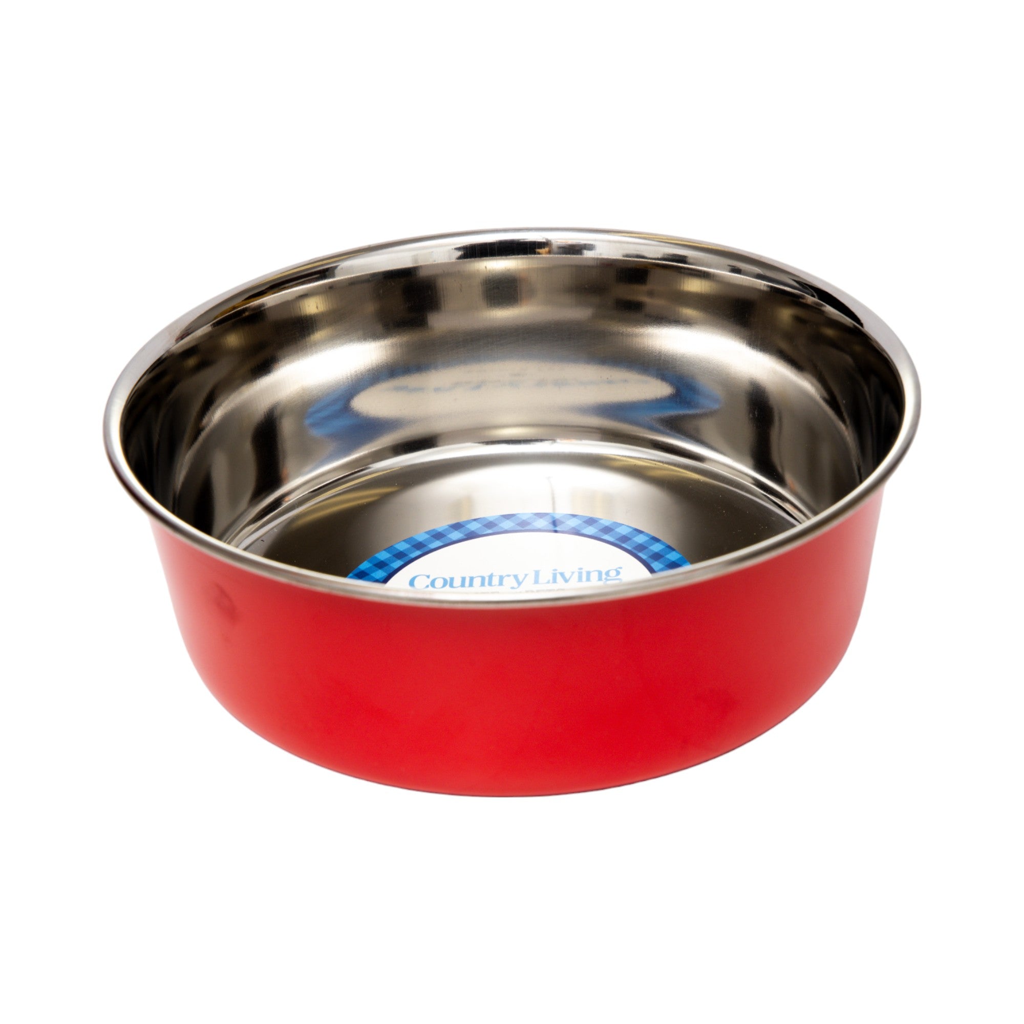 Heavy Gauge Stainless Steel Pet Bowls – Multiple Colors (Set of 2)