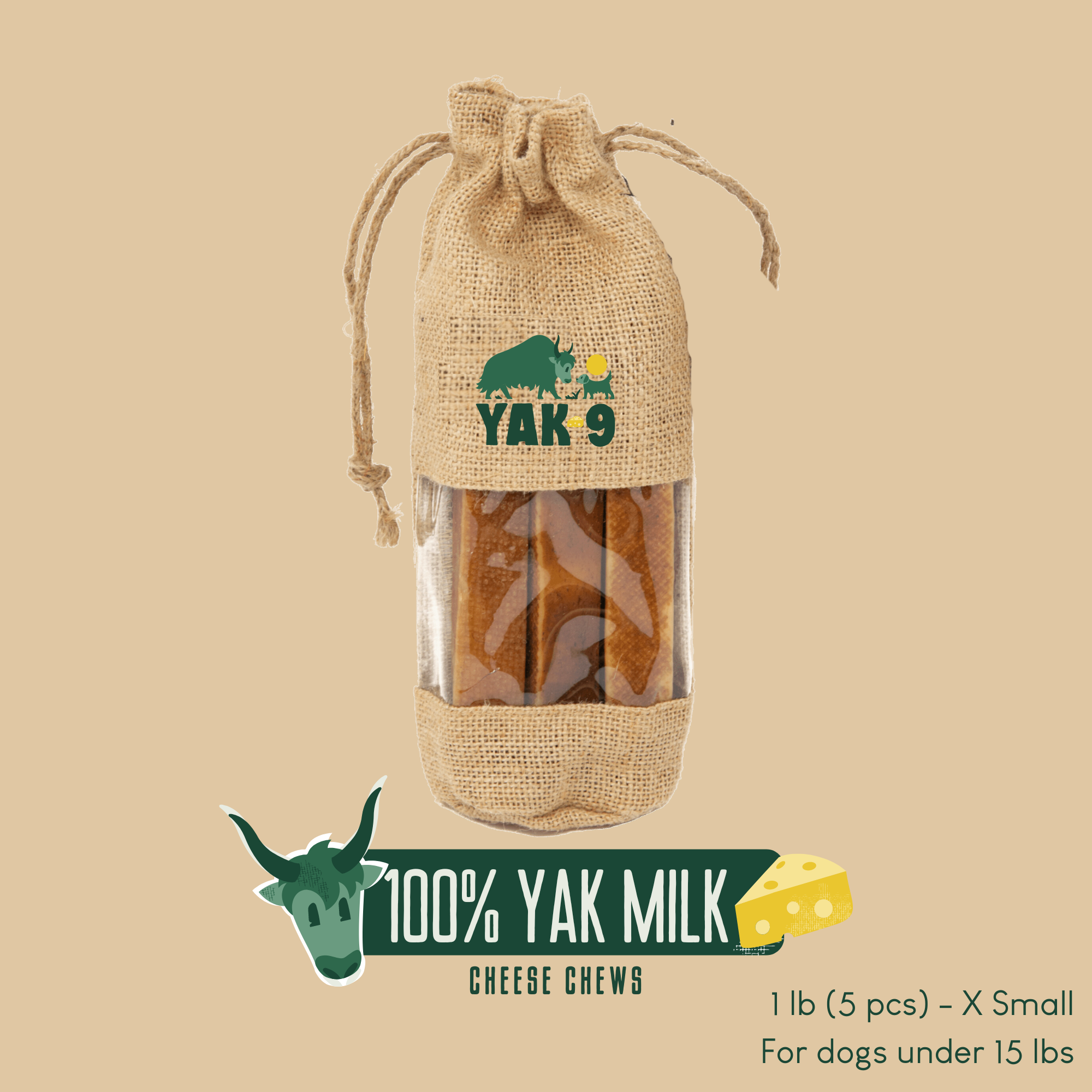 Yak9 Chews - 100% Yak Milk