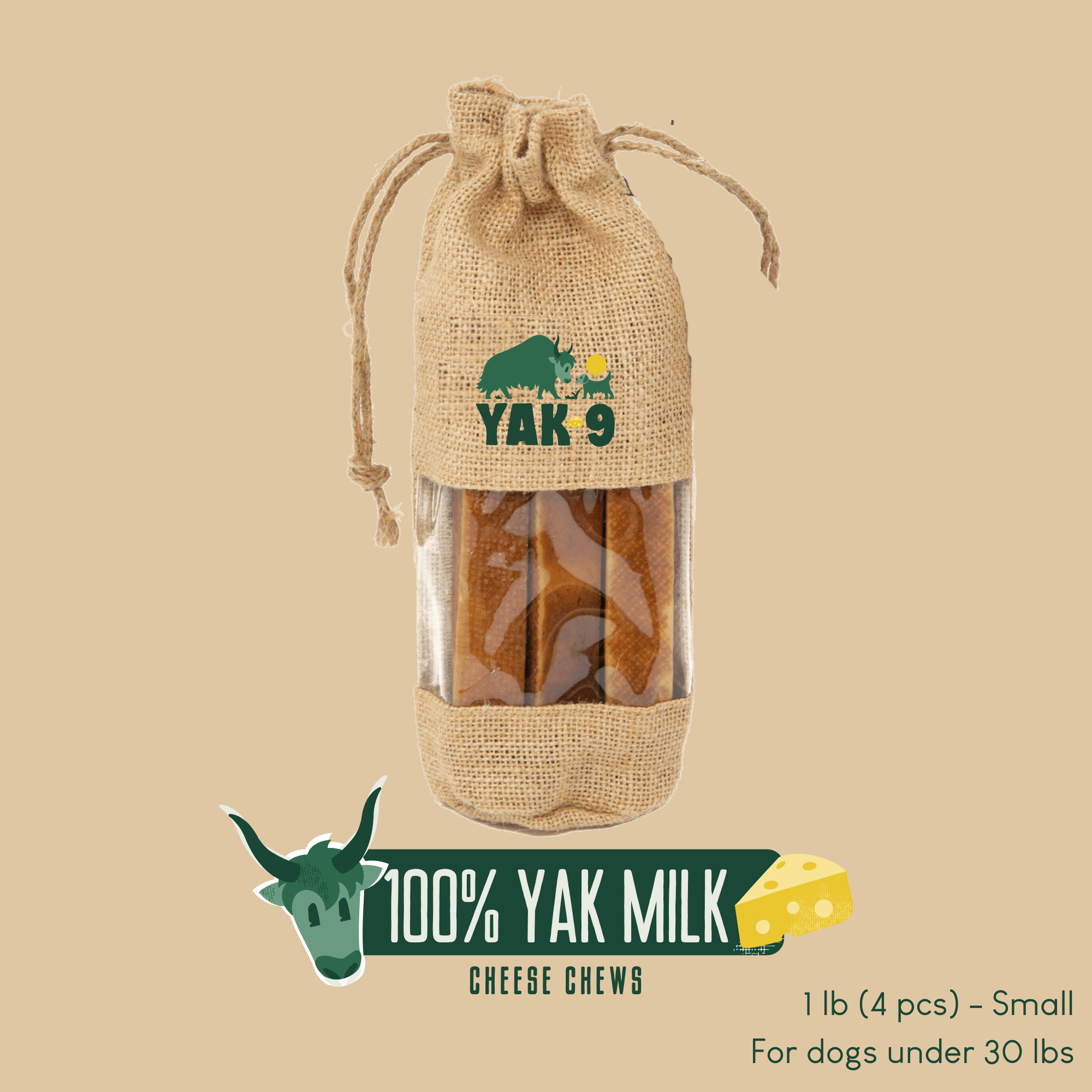 Yak9 Chews - 100% Yak Milk