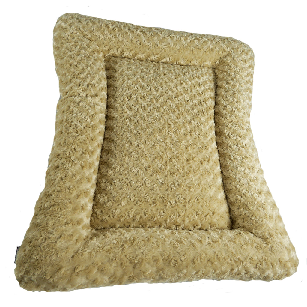 Rectangle Bolster Dog Bed – Furvana Cloud – Multiple Colors