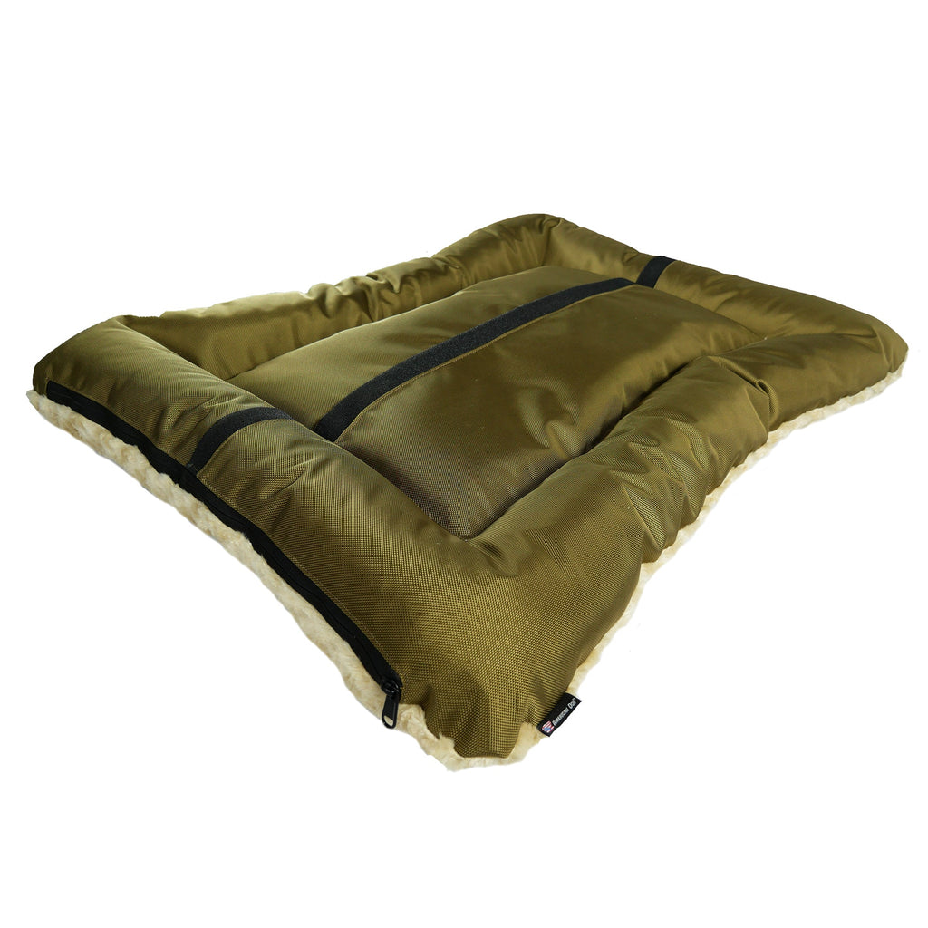 Rectangle Bolster Dog Bed – Furvana Cloud – Multiple Colors