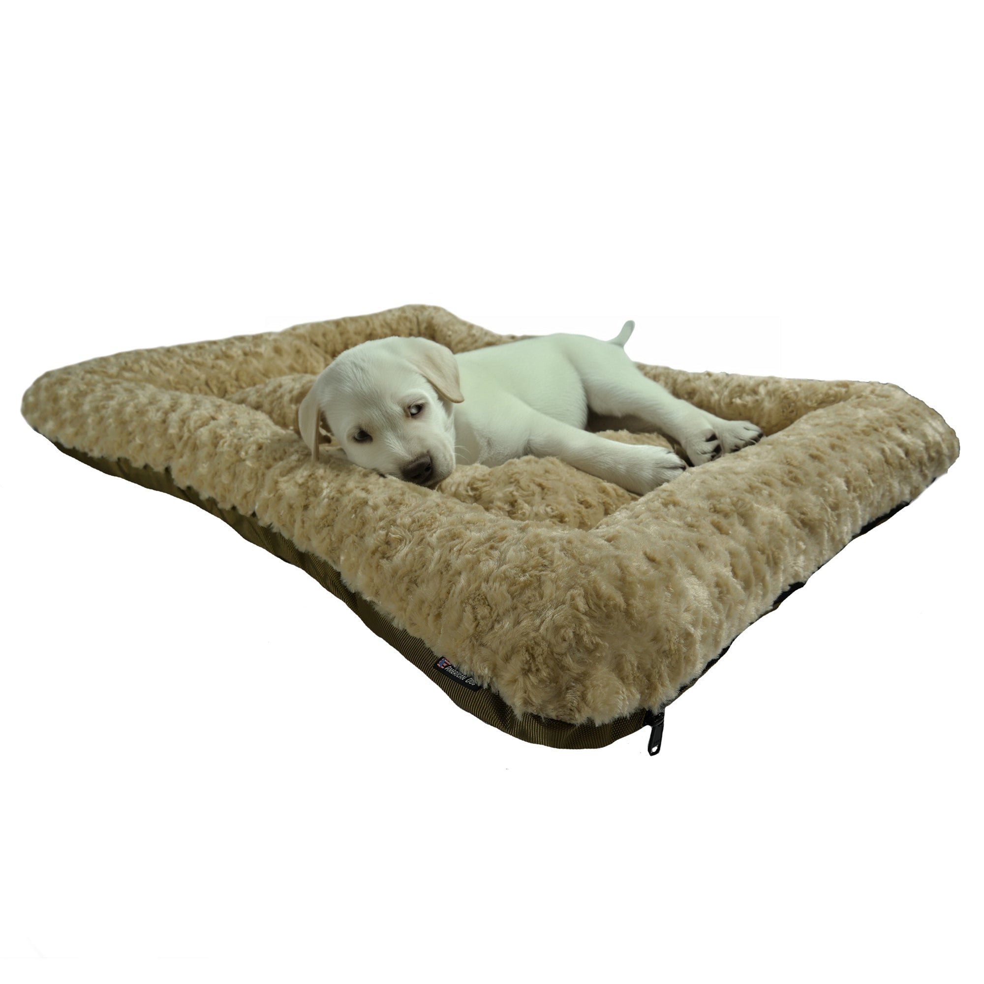 Rectangle Bolster Dog Bed – Furvana Cloud – Multiple Colors
