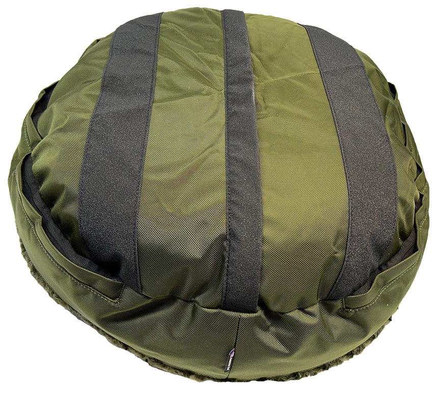 Round Bolster Dog Bed – Furvana – Multiple Colors