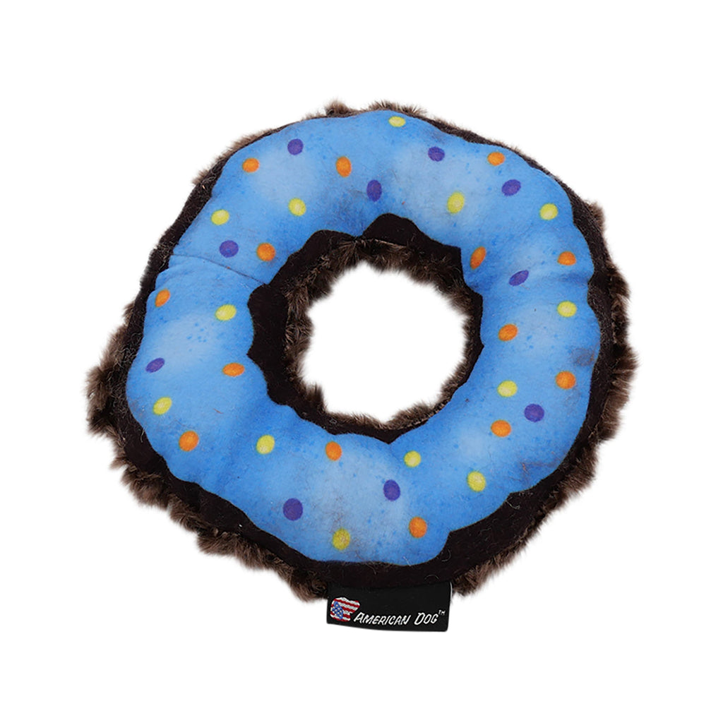Fleece Dog Toy – Nuggle Donut