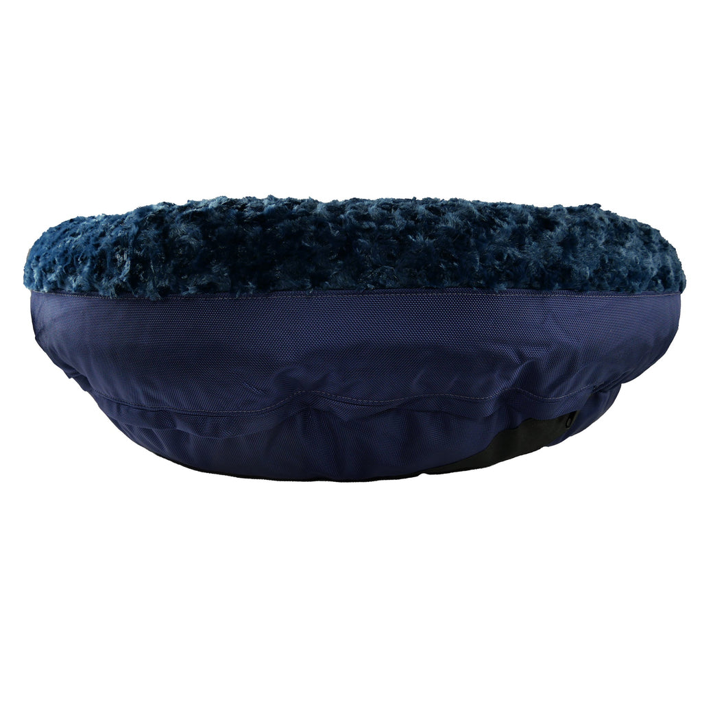 Round Bolster Dog Bed – Furvana – Multiple Colors