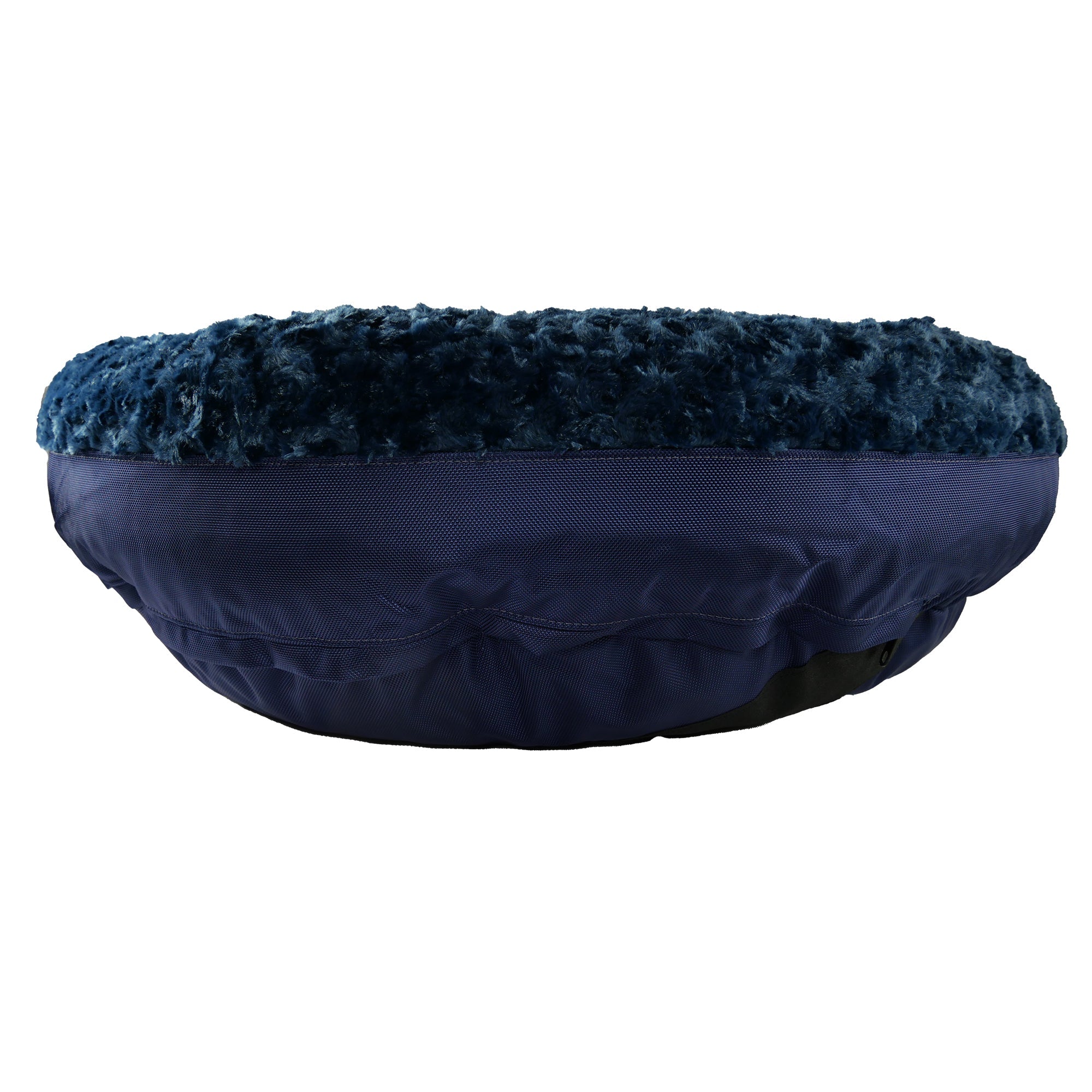 Round Bolster Dog Bed – Furvana – Multiple Colors
