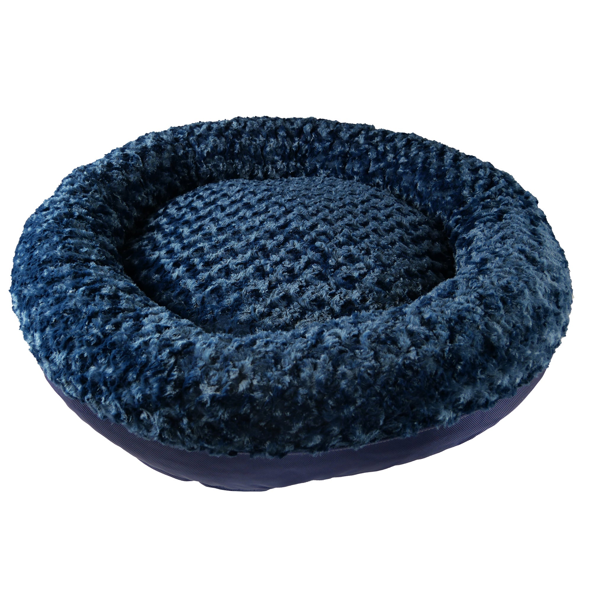 Round Bolster Dog Bed – Furvana – Multiple Colors