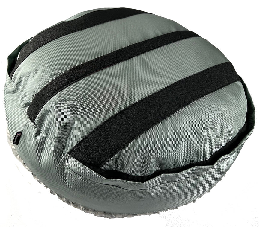 Round Bolster Dog Bed – Furvana – Multiple Colors