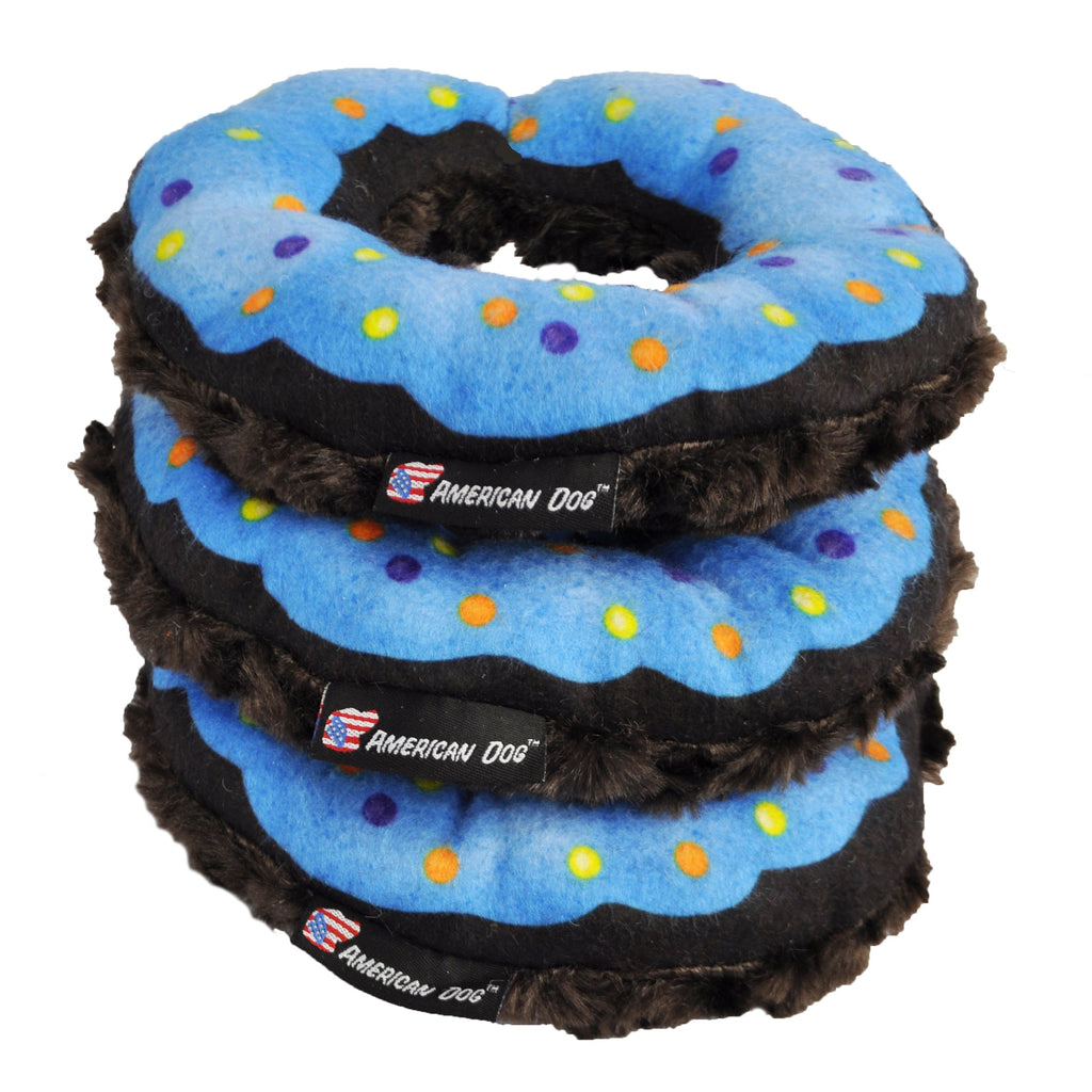 Fleece Dog Toy – Nuggle Donut