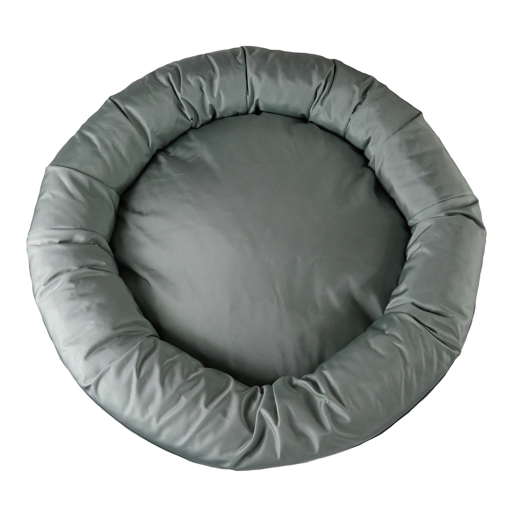 Round Bolster Dog Bed – Armor – Multiple Colors